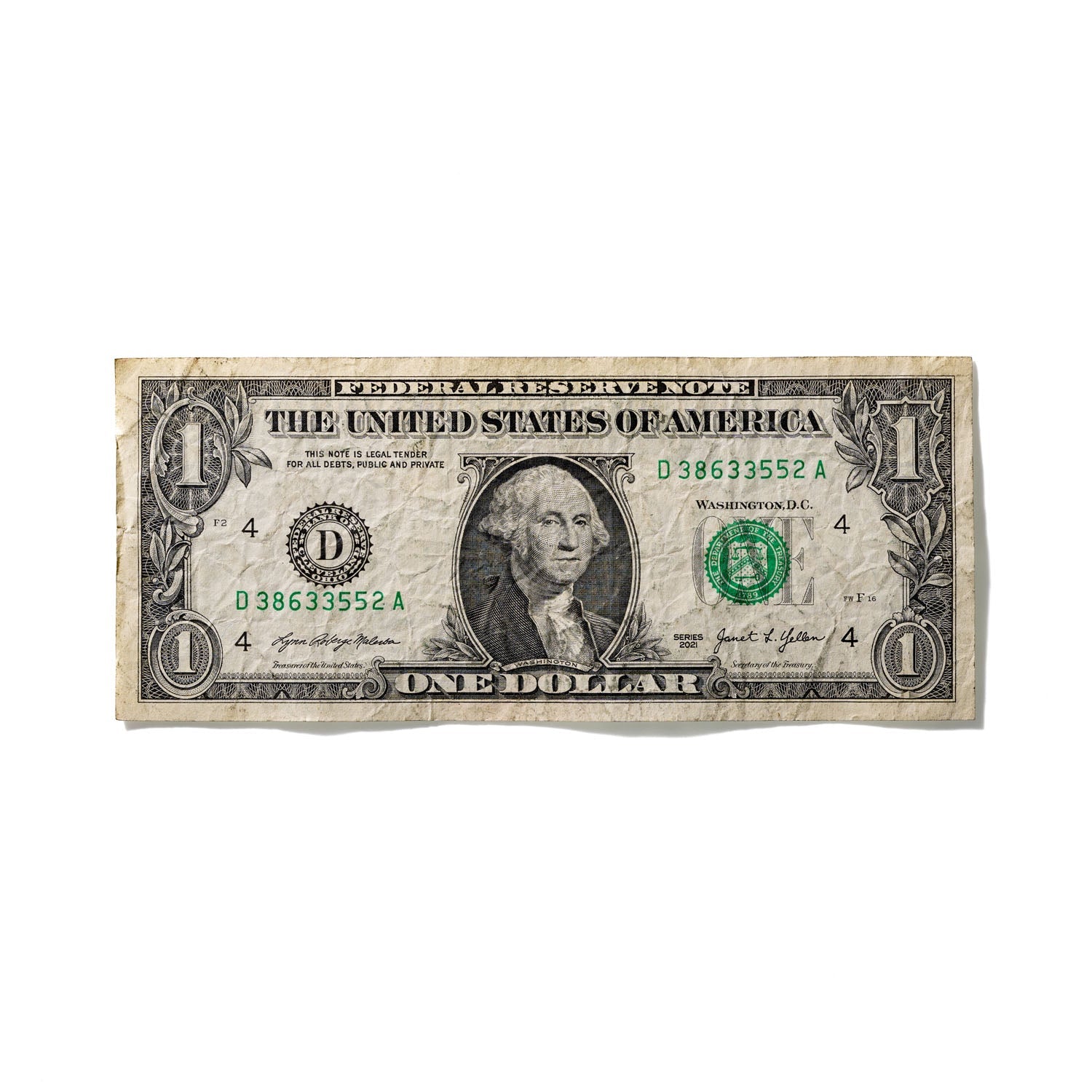 One-Dollar Bill No. 17