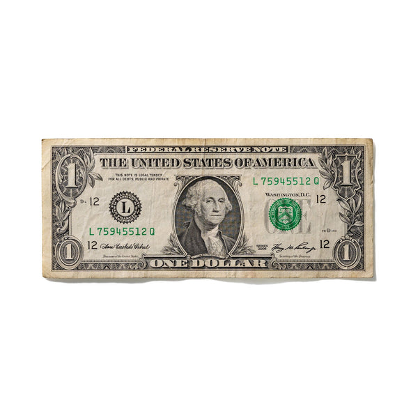 One-Dollar Bill No. 25