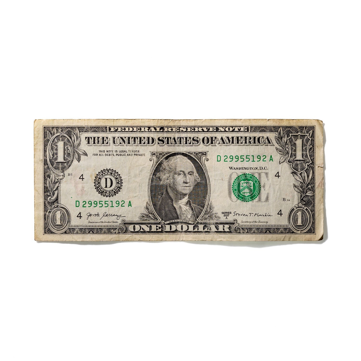 One-Dollar Bill No. 27