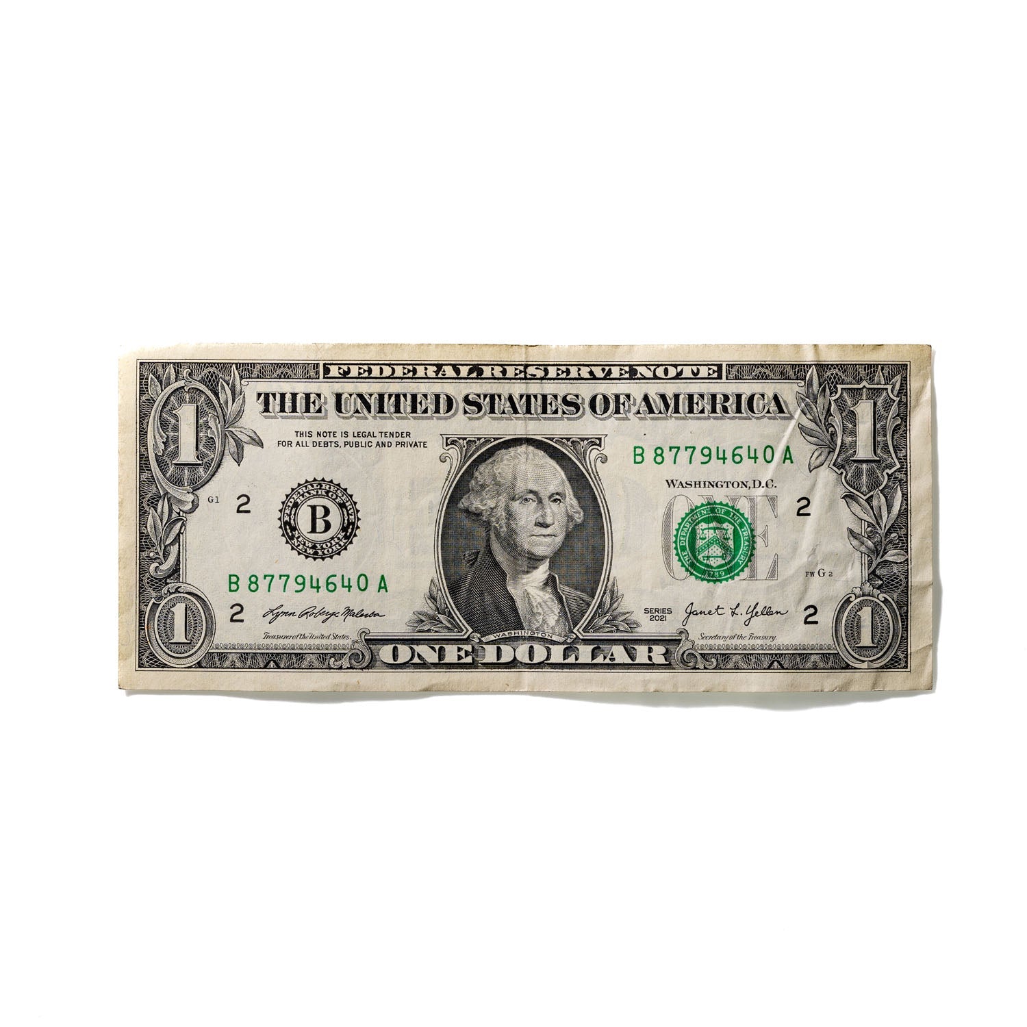 One-Dollar Bill No. 36