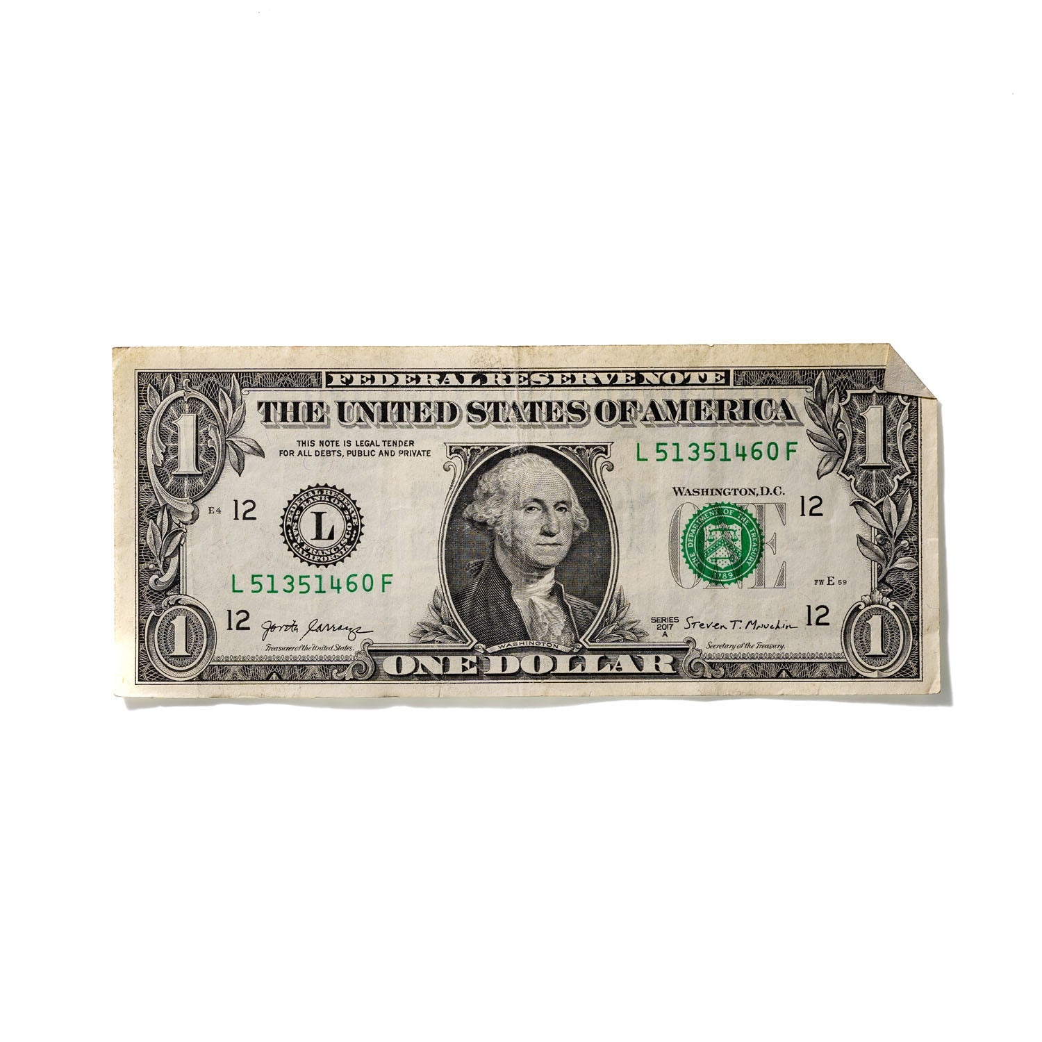 One-Dollar Bill No. 59