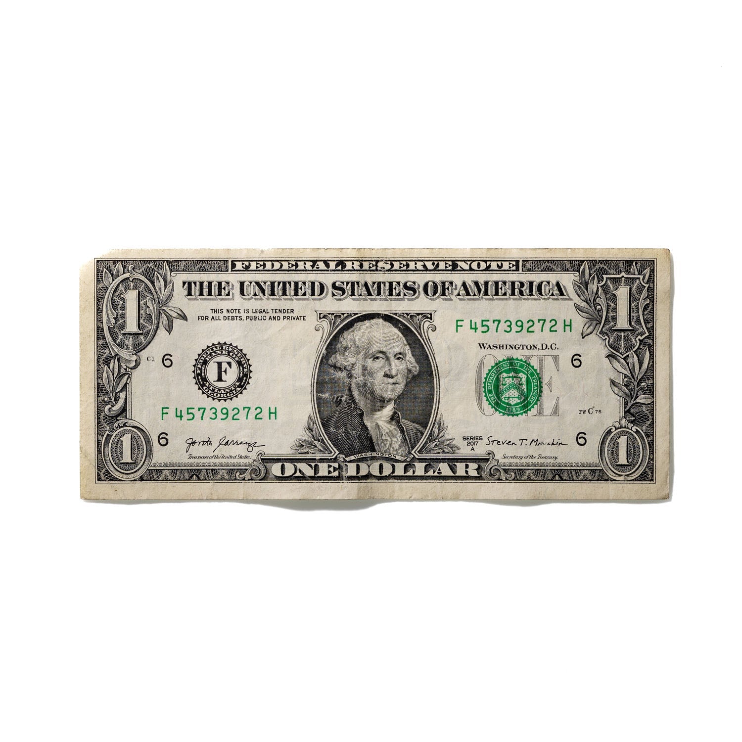 One-Dollar Bill No. 82