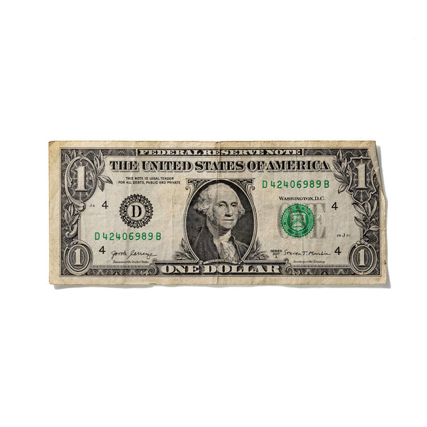 One-Dollar Bill No. 92