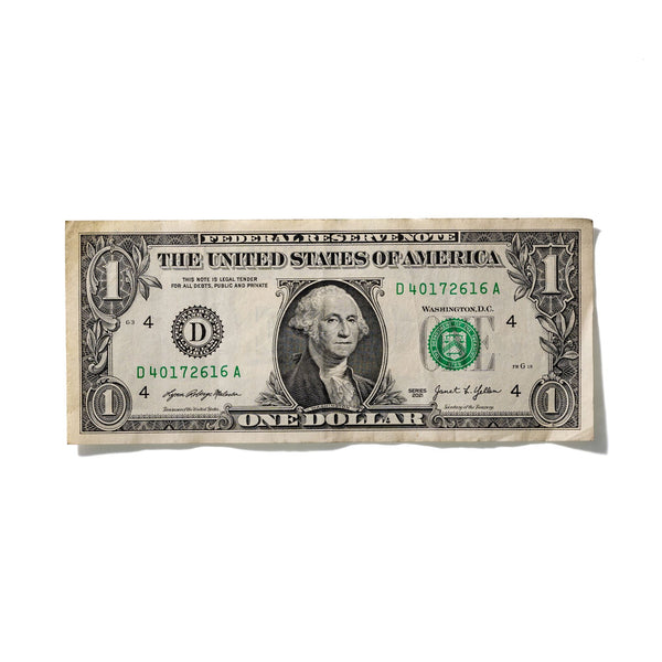 One-Dollar Bill No. 93