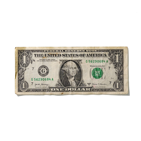 One-Dollar Bill No. 102