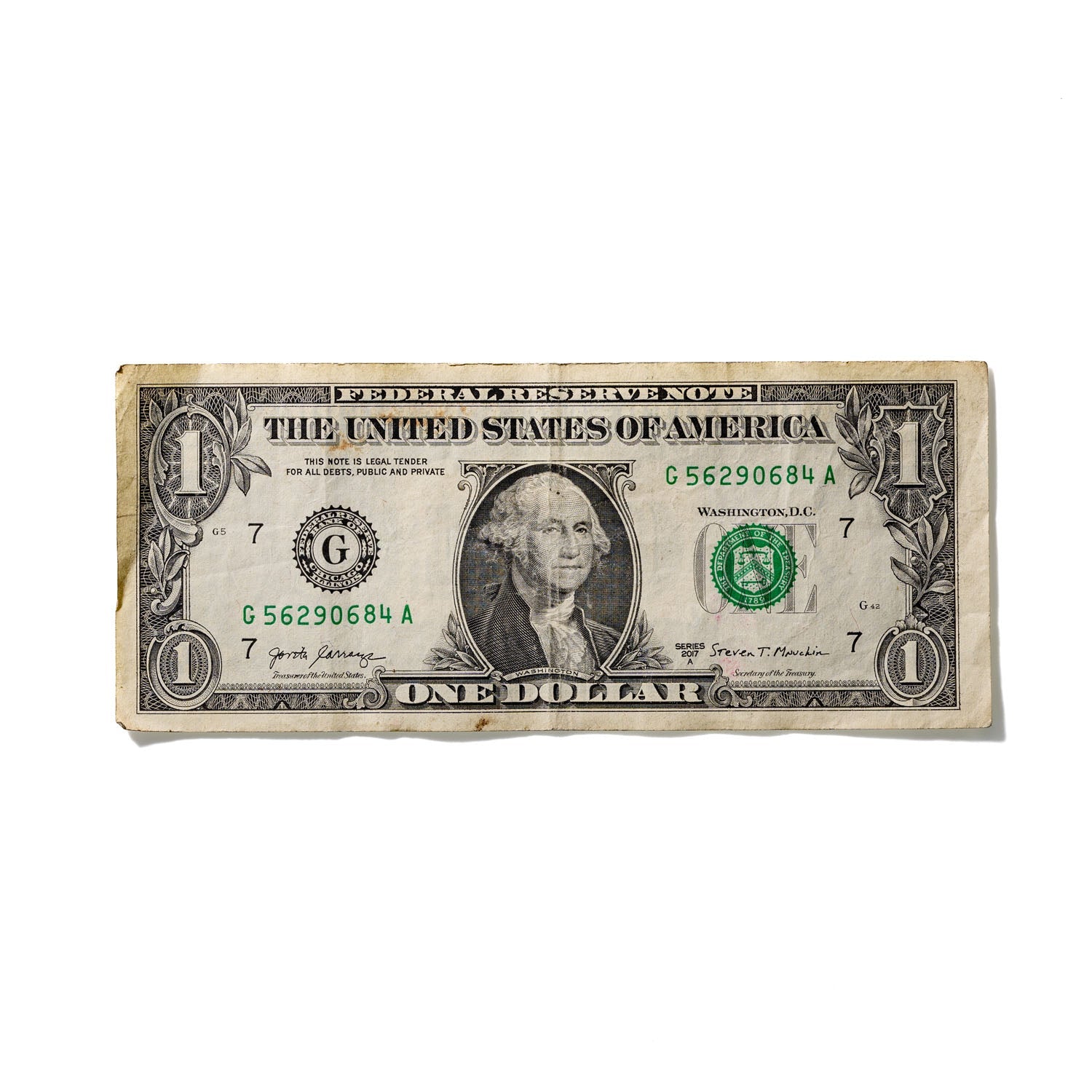 One-Dollar Bill No. 101