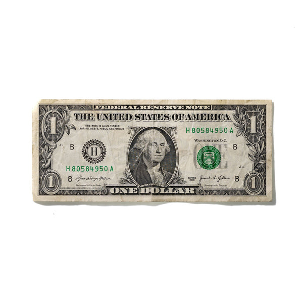 One-Dollar Bill No. 110