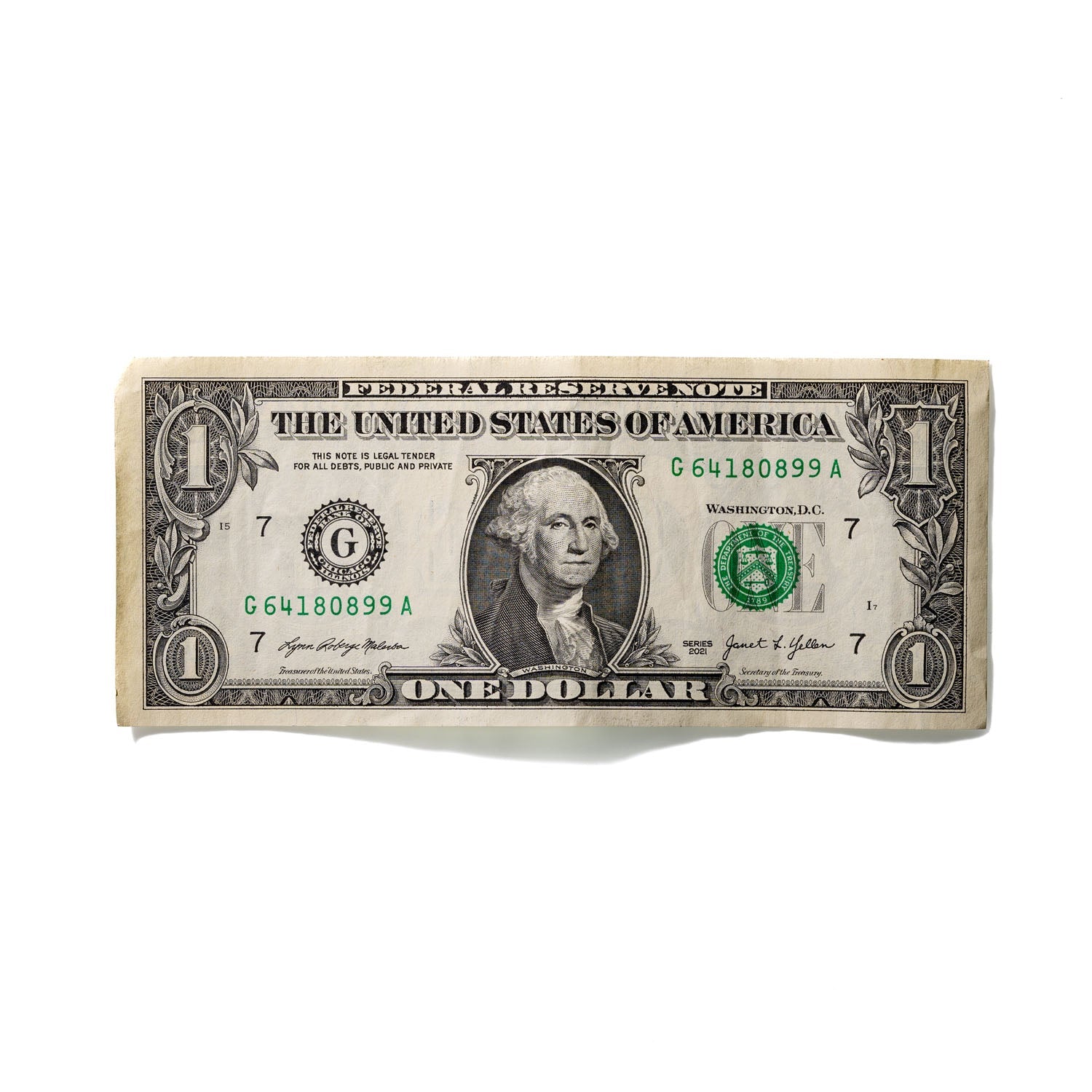 One-Dollar Bill No. 140