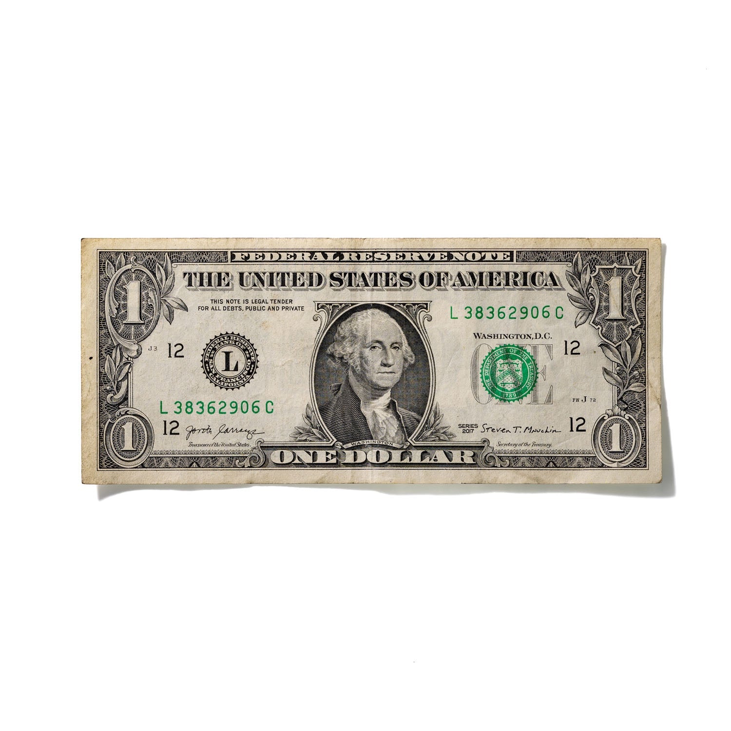 One-Dollar Bill No. 201