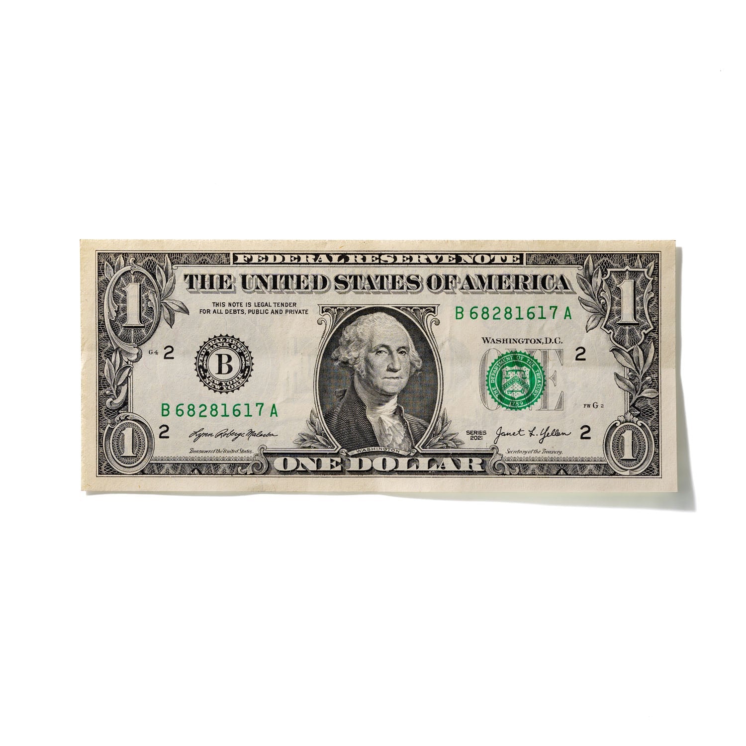 One-Dollar Bill No. 203