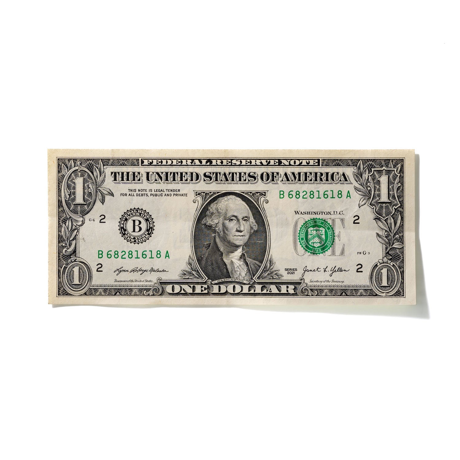 One-Dollar Bill No. 204