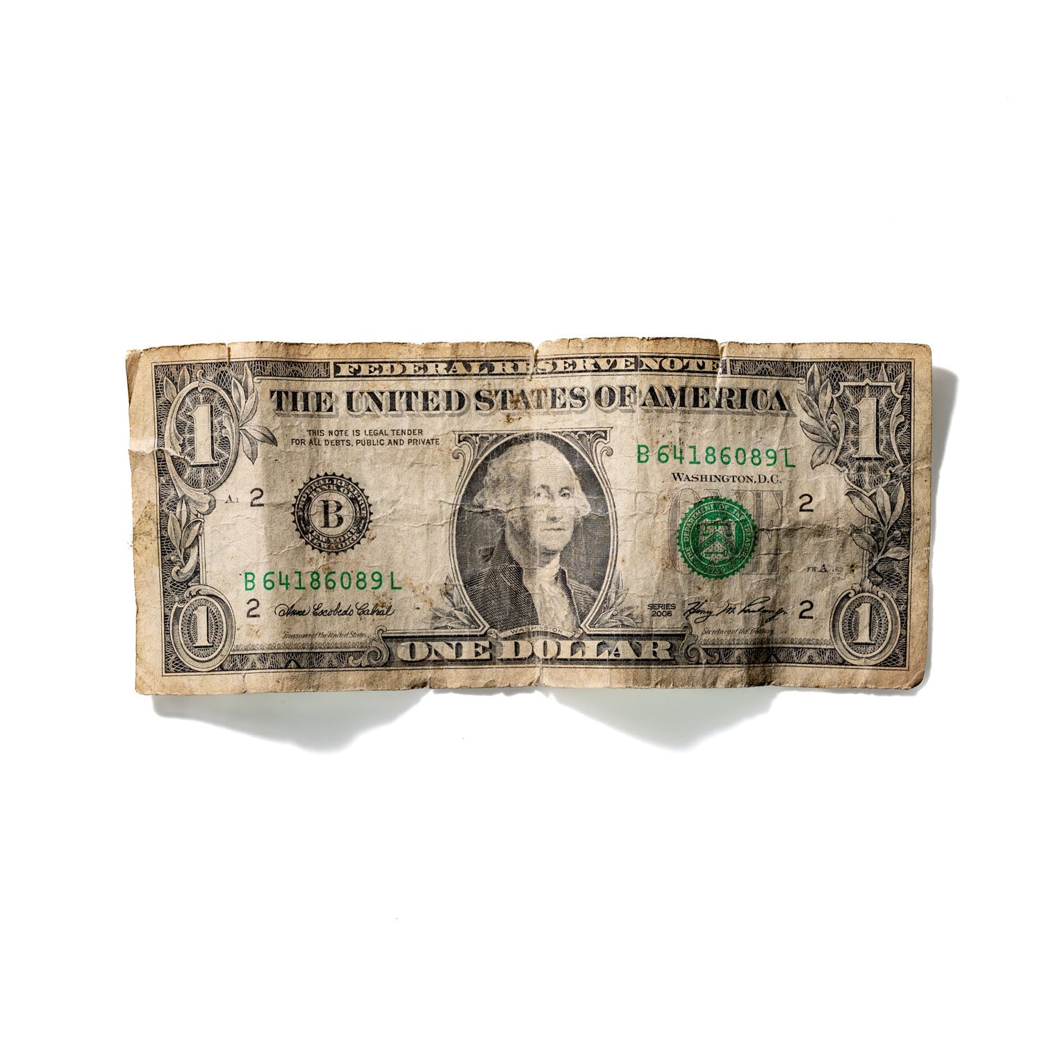 One-Dollar Bill No. 209