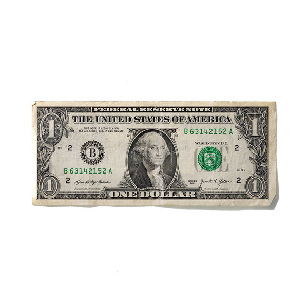 One-Dollar Bill No. 212