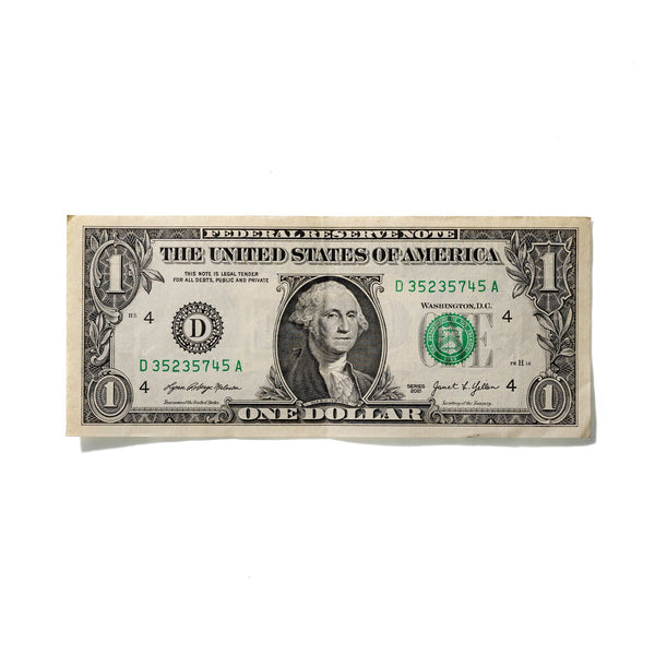 One-Dollar Bill No. 213