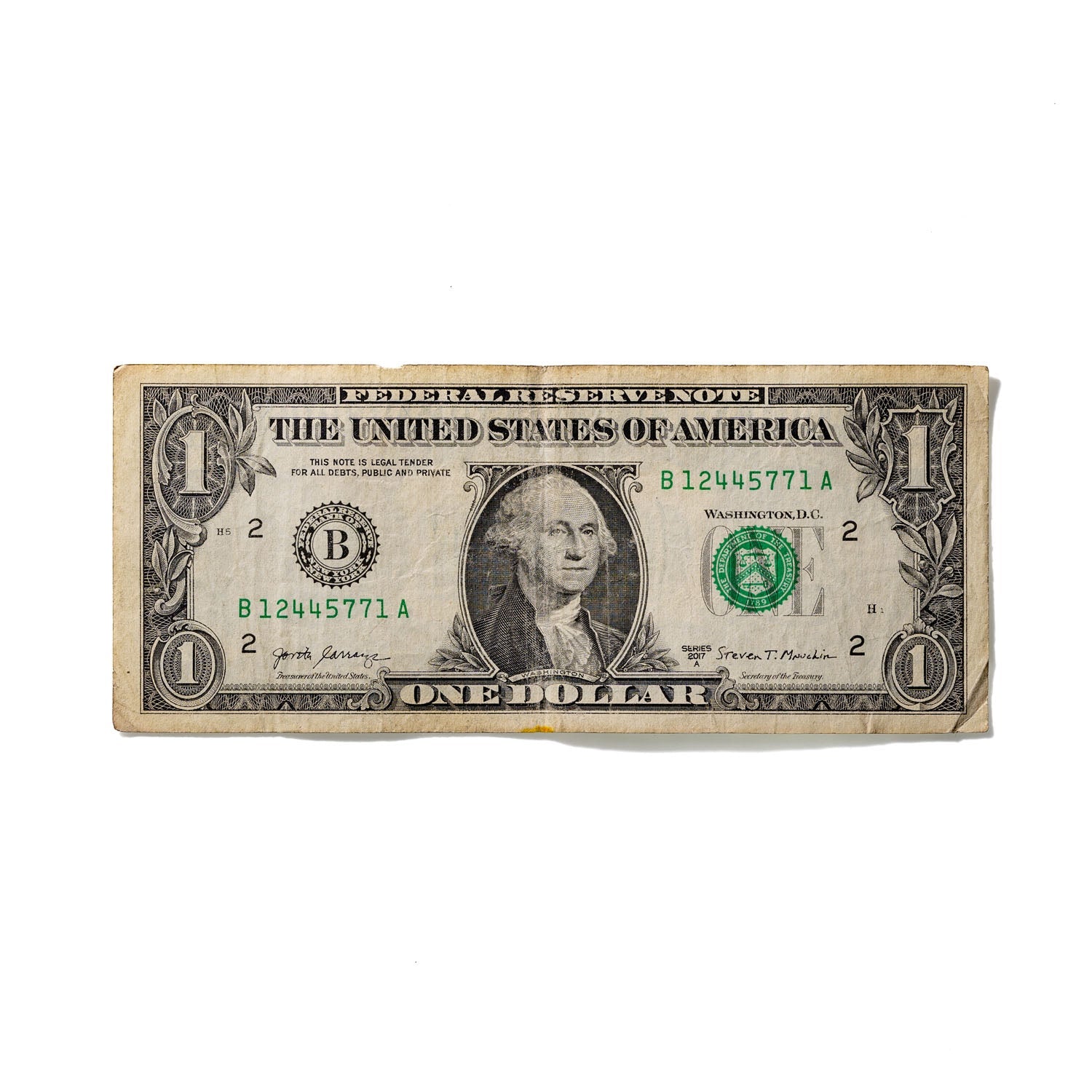 One-Dollar Bill No. 217