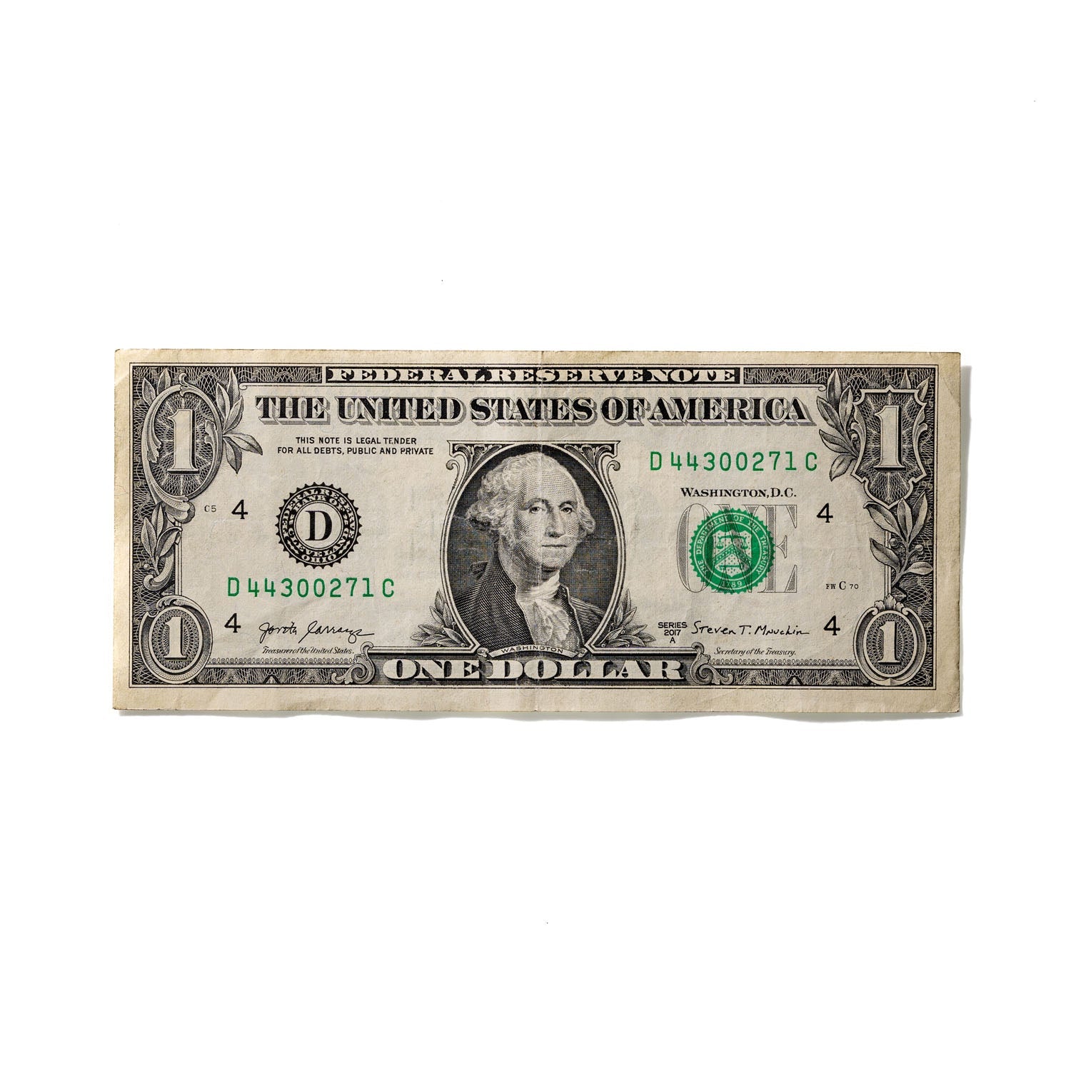 One-Dollar Bill No. 224