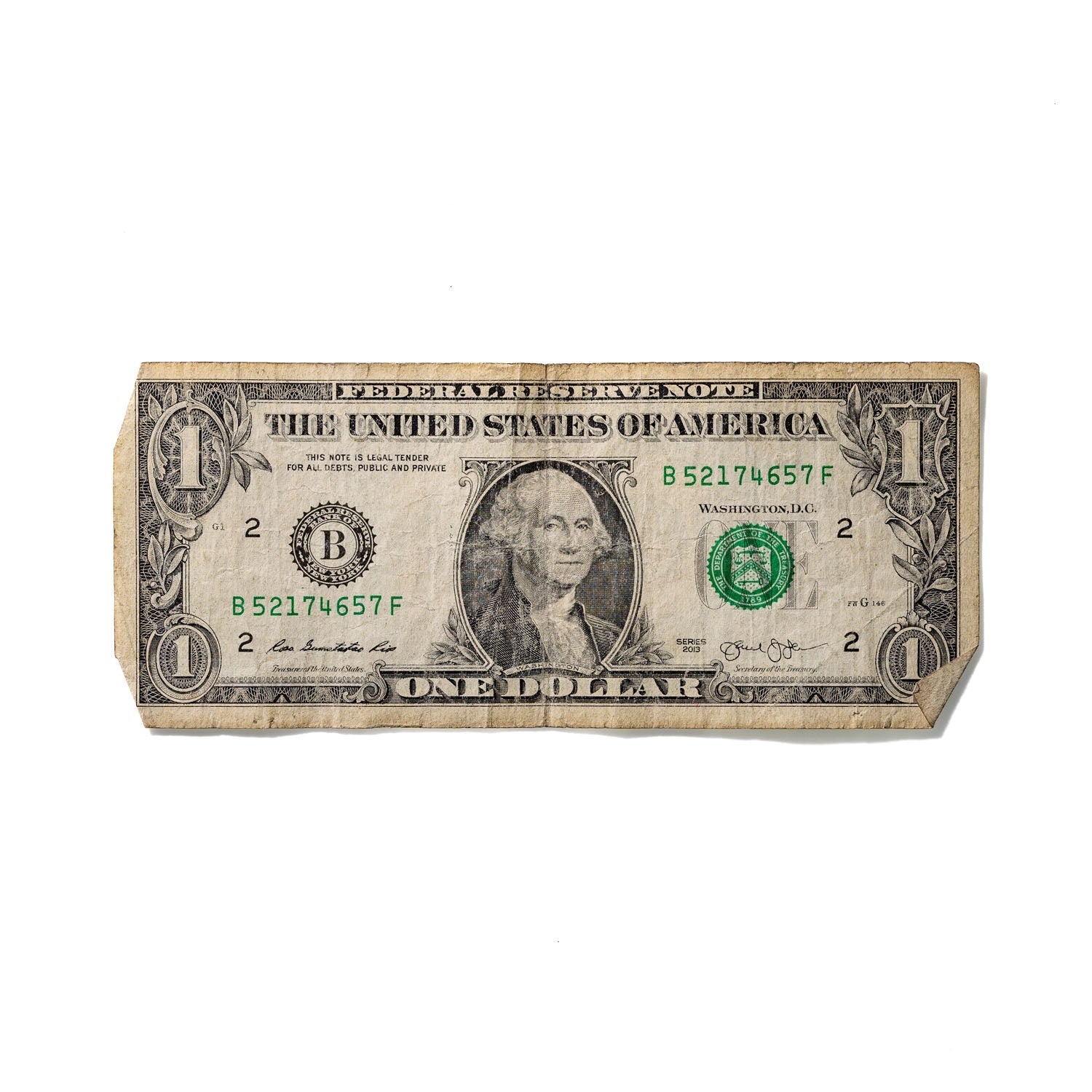 One-Dollar Bill No. 226