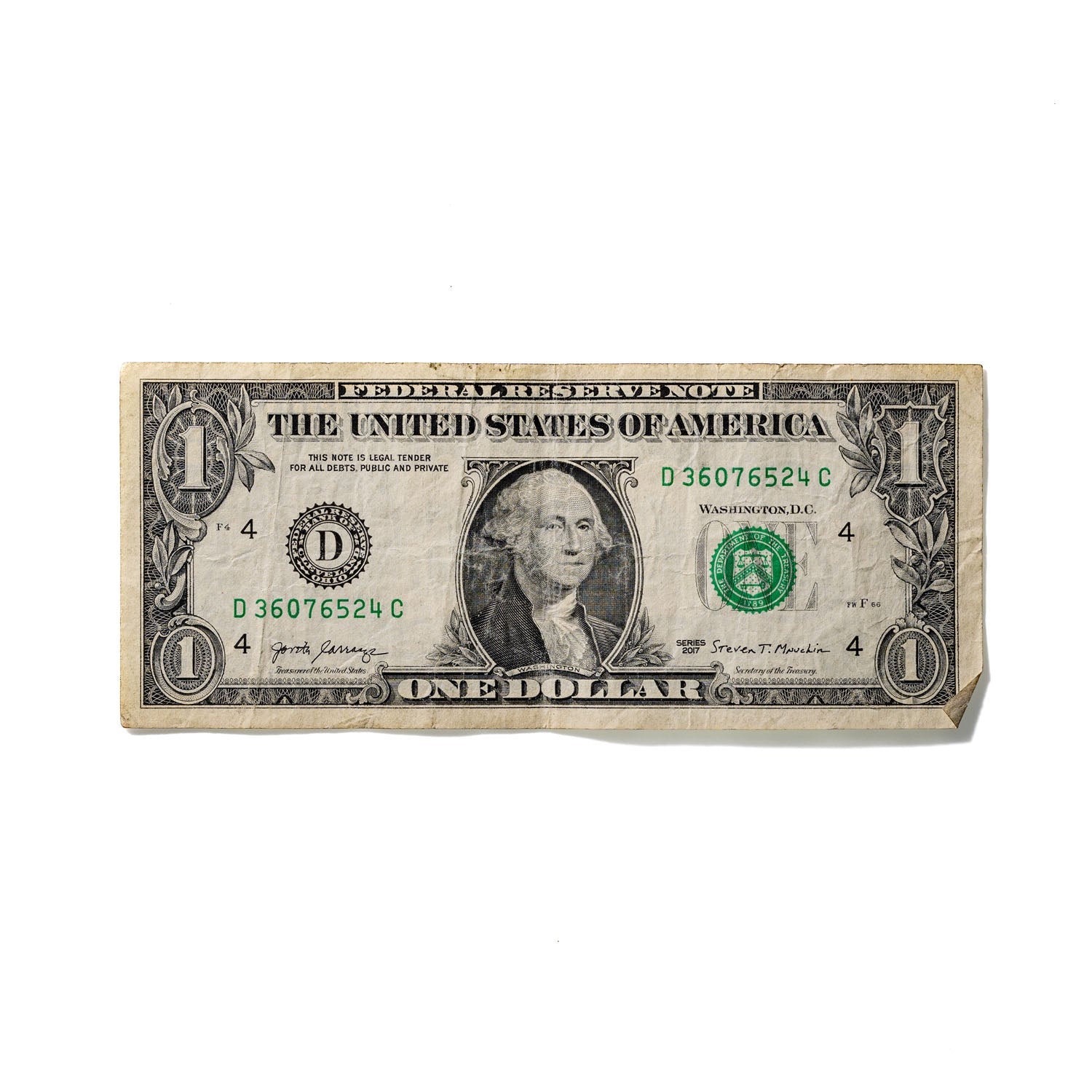 One-Dollar Bill No. 228