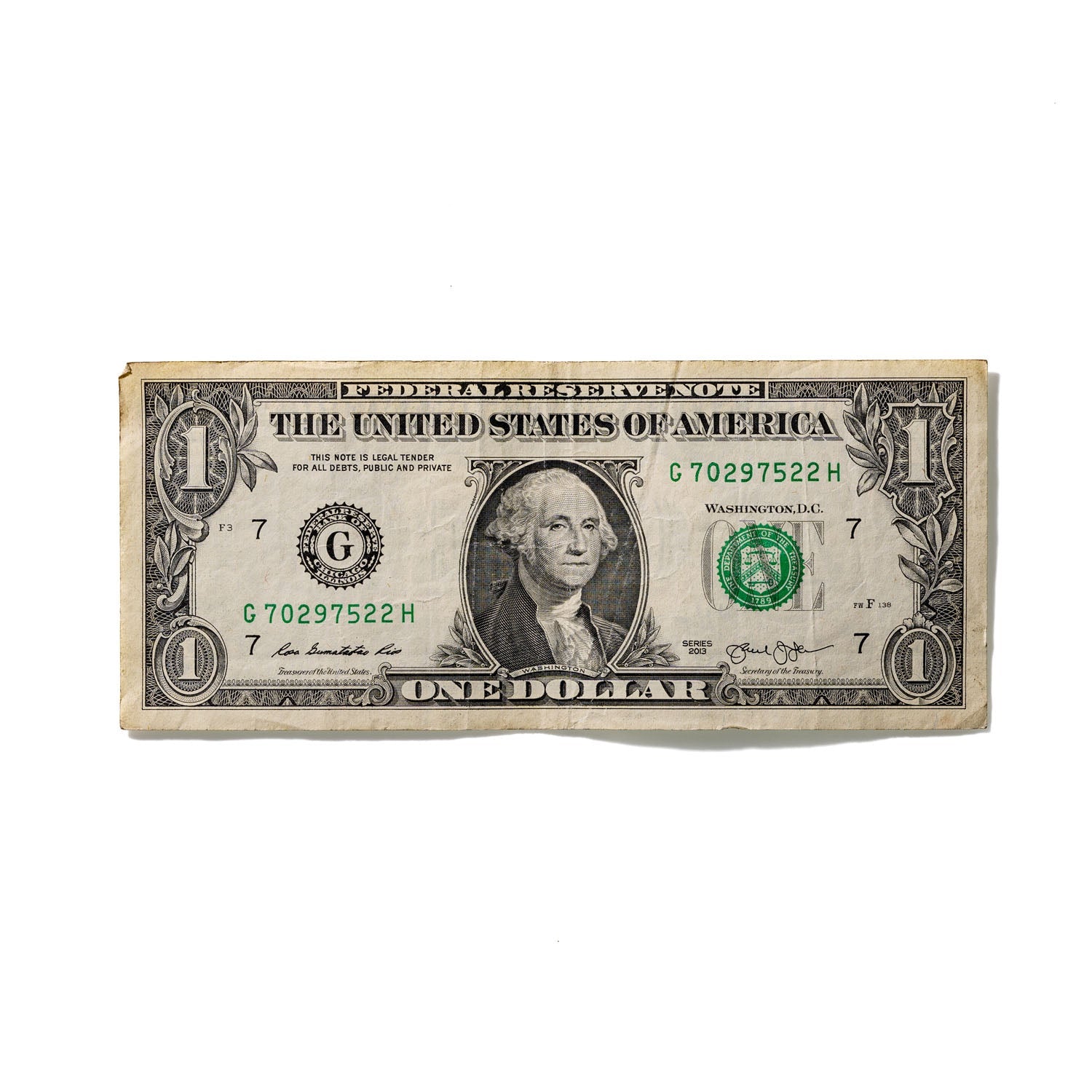 One-Dollar Bill No. 241