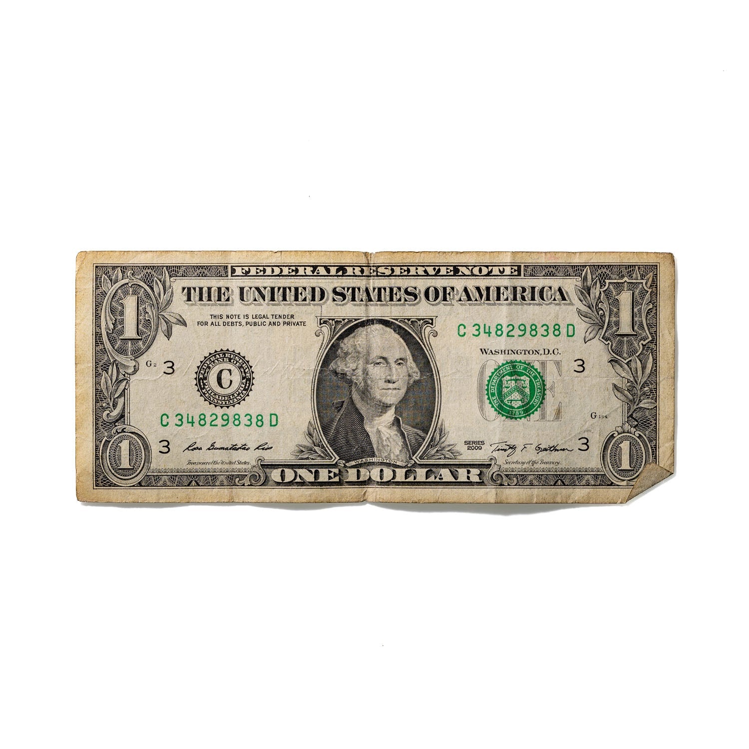 One-Dollar Bill No. 243