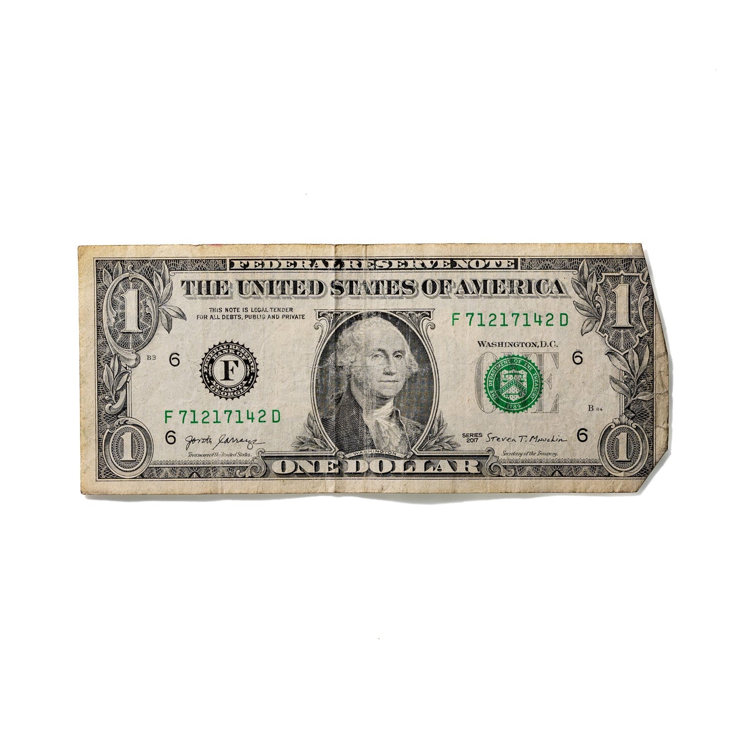 One-Dollar Bill No. 245