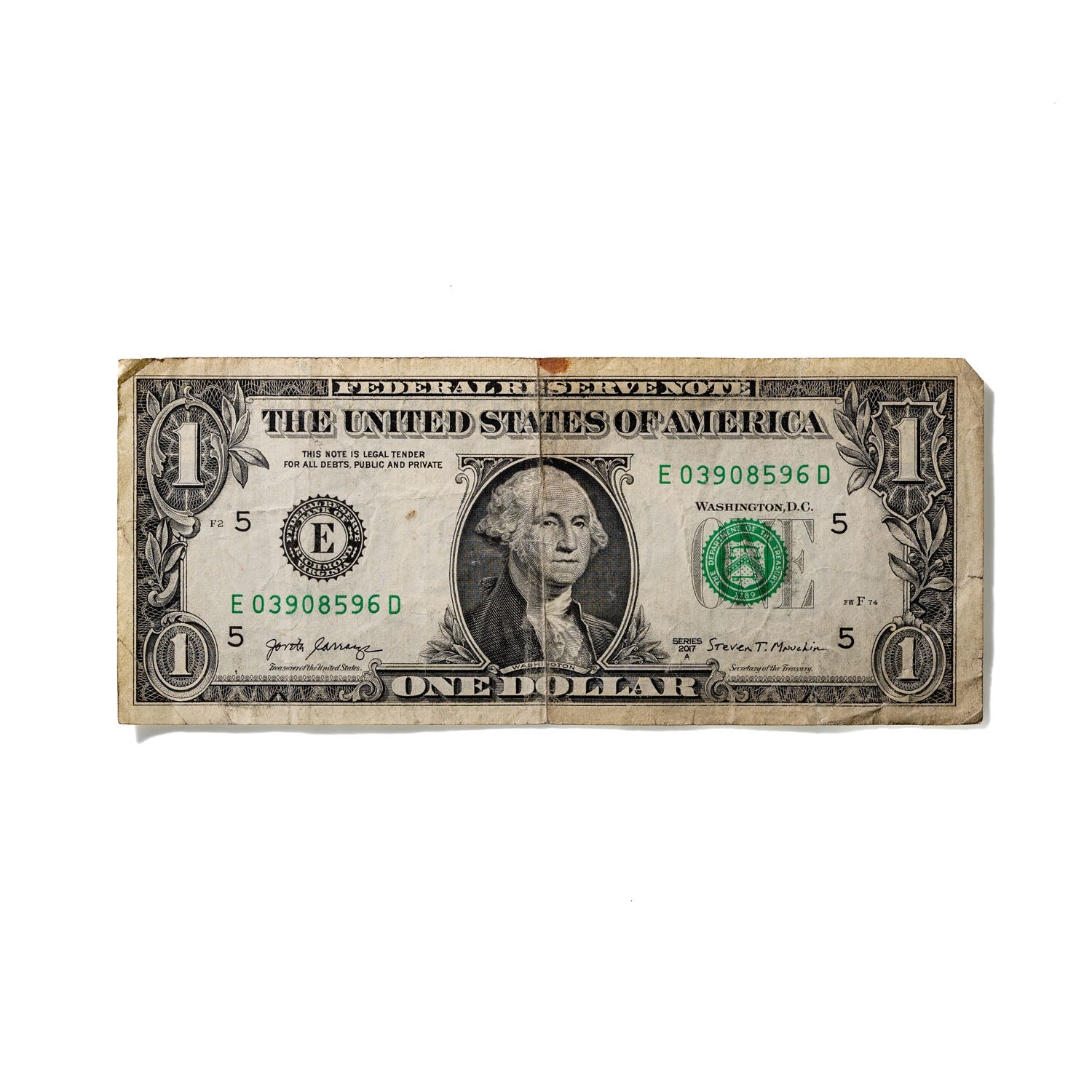 One-Dollar Bill No. 251