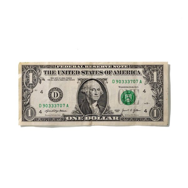 One-Dollar Bill No. 253