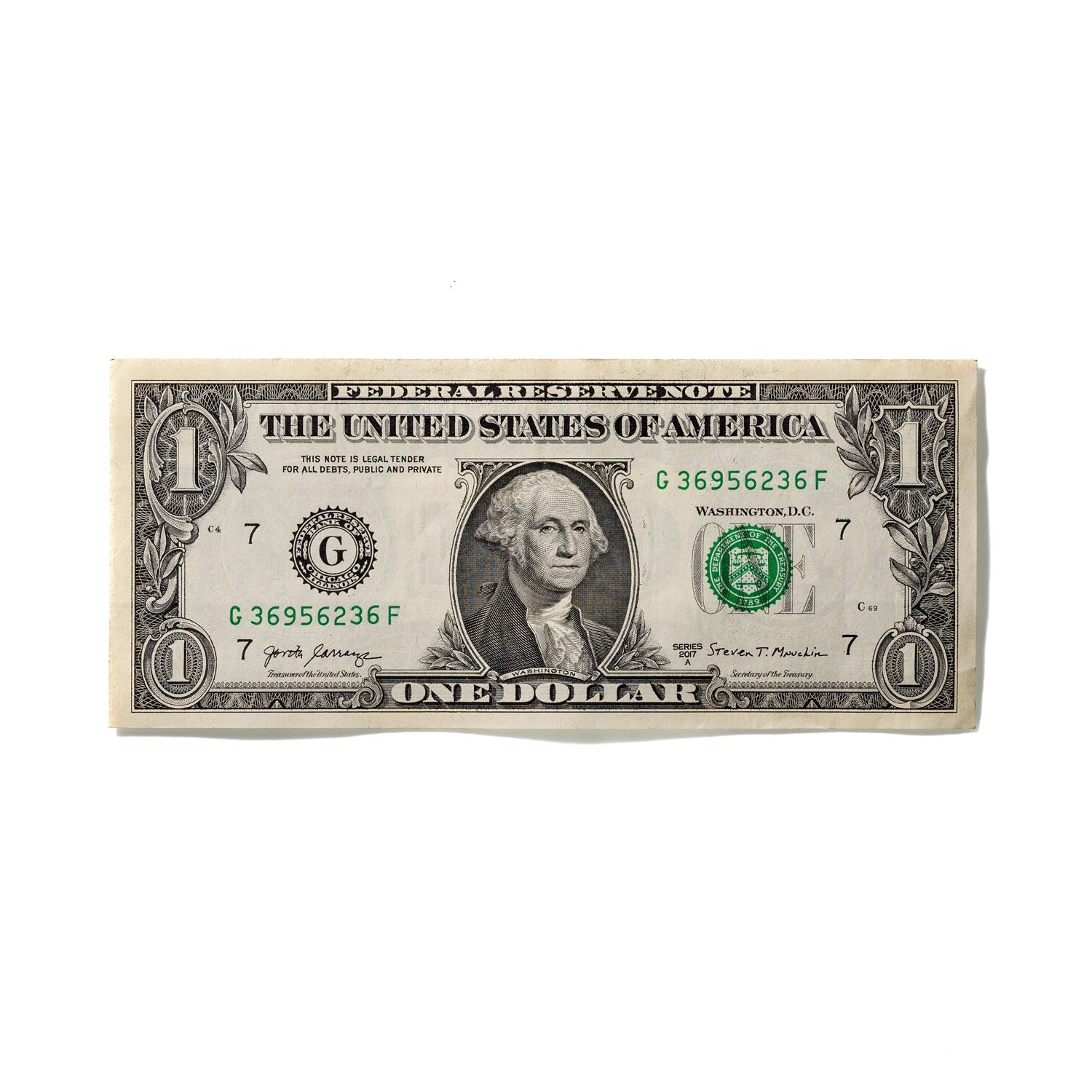 One-Dollar Bill No. 264