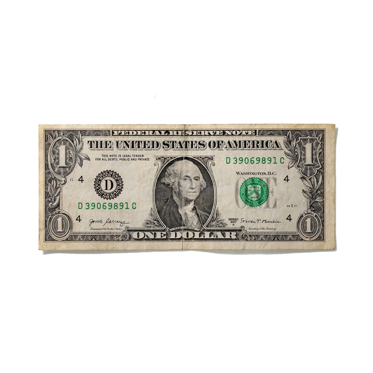 One-Dollar Bill No. 265