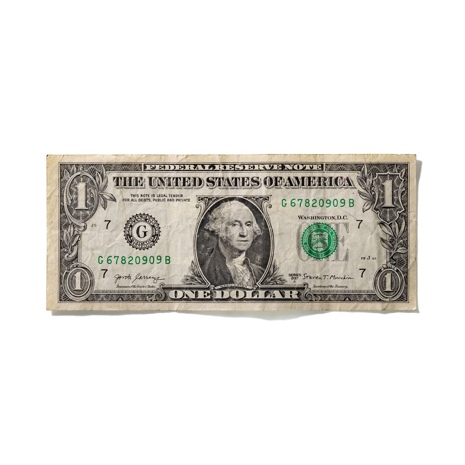 One-Dollar Bill No. 268