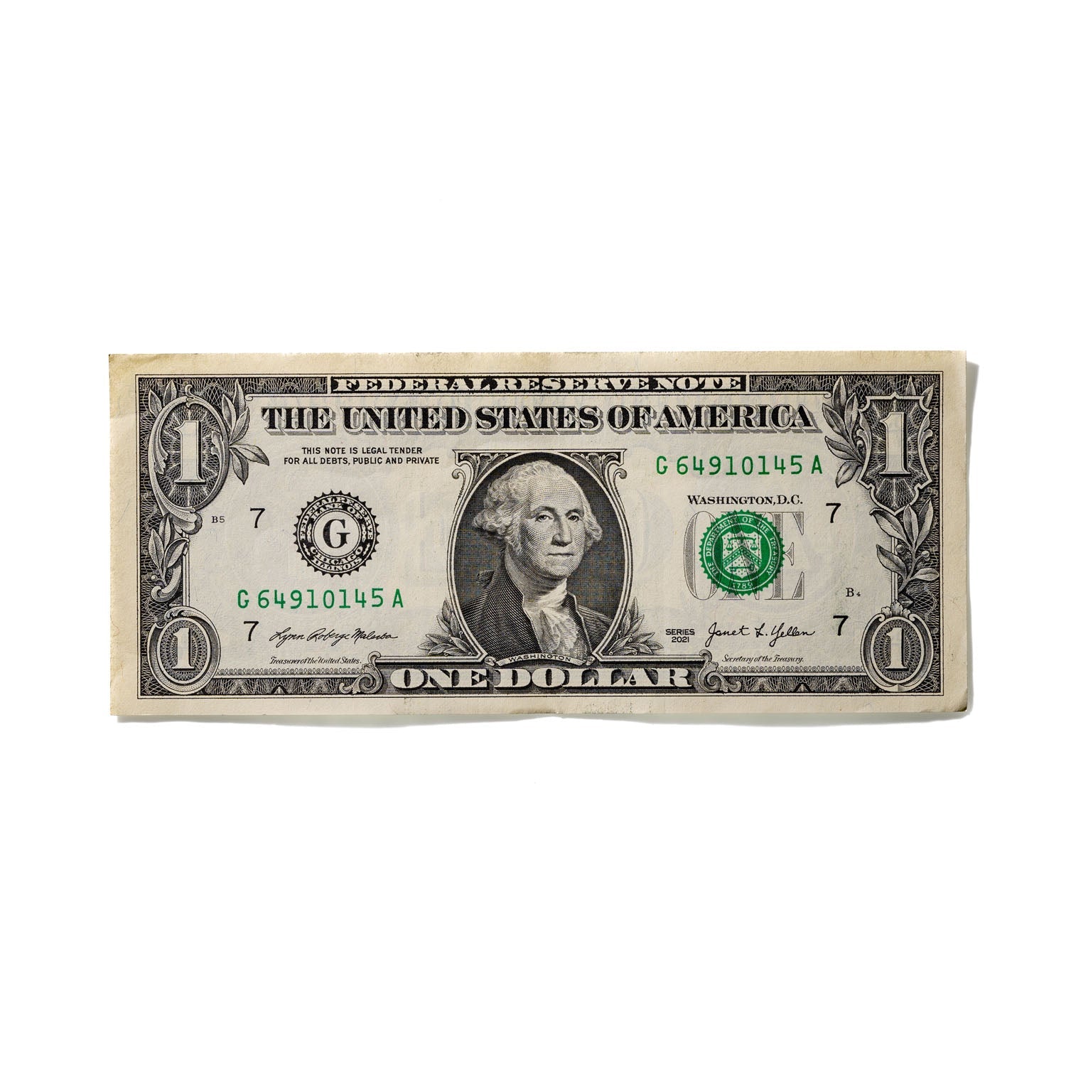 One-Dollar Bill No. 276