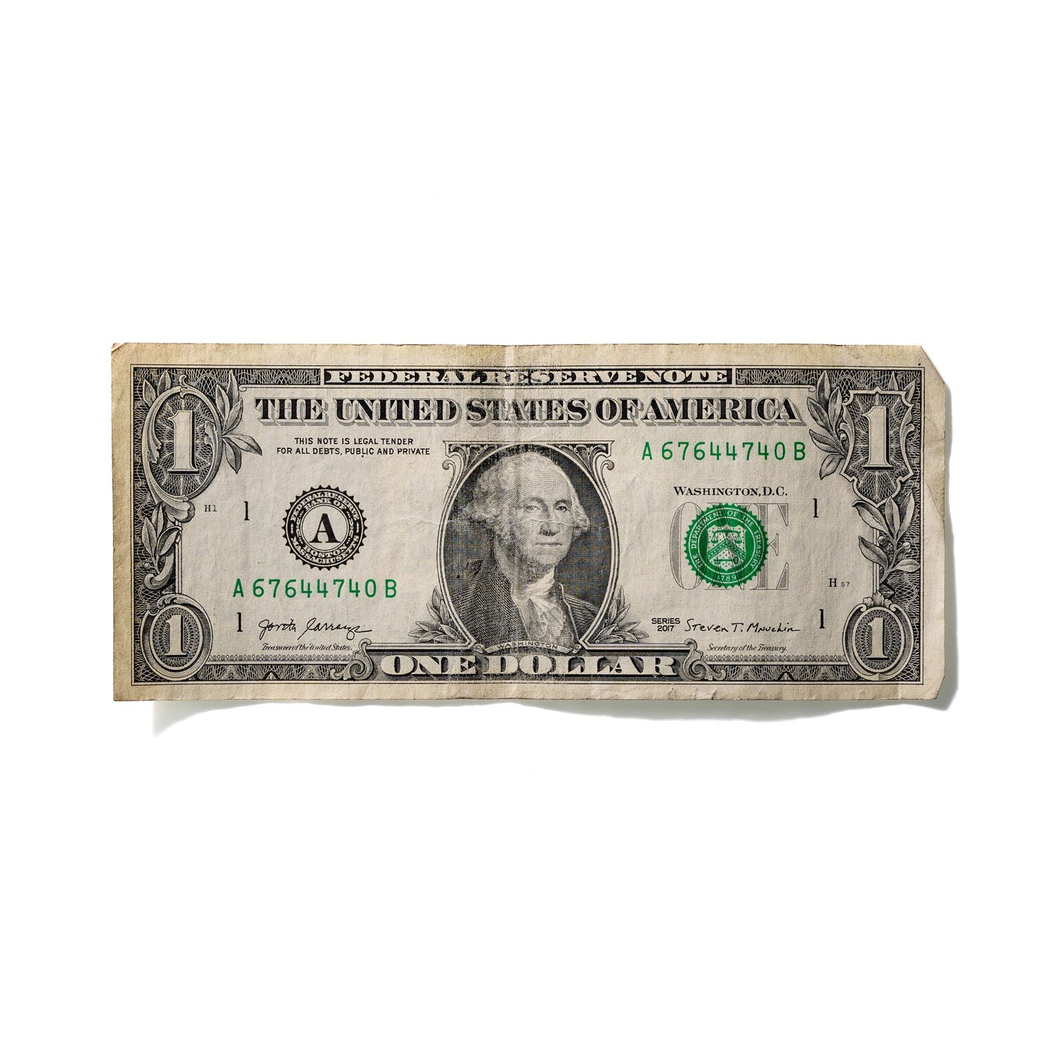 One-Dollar Bill No. 278