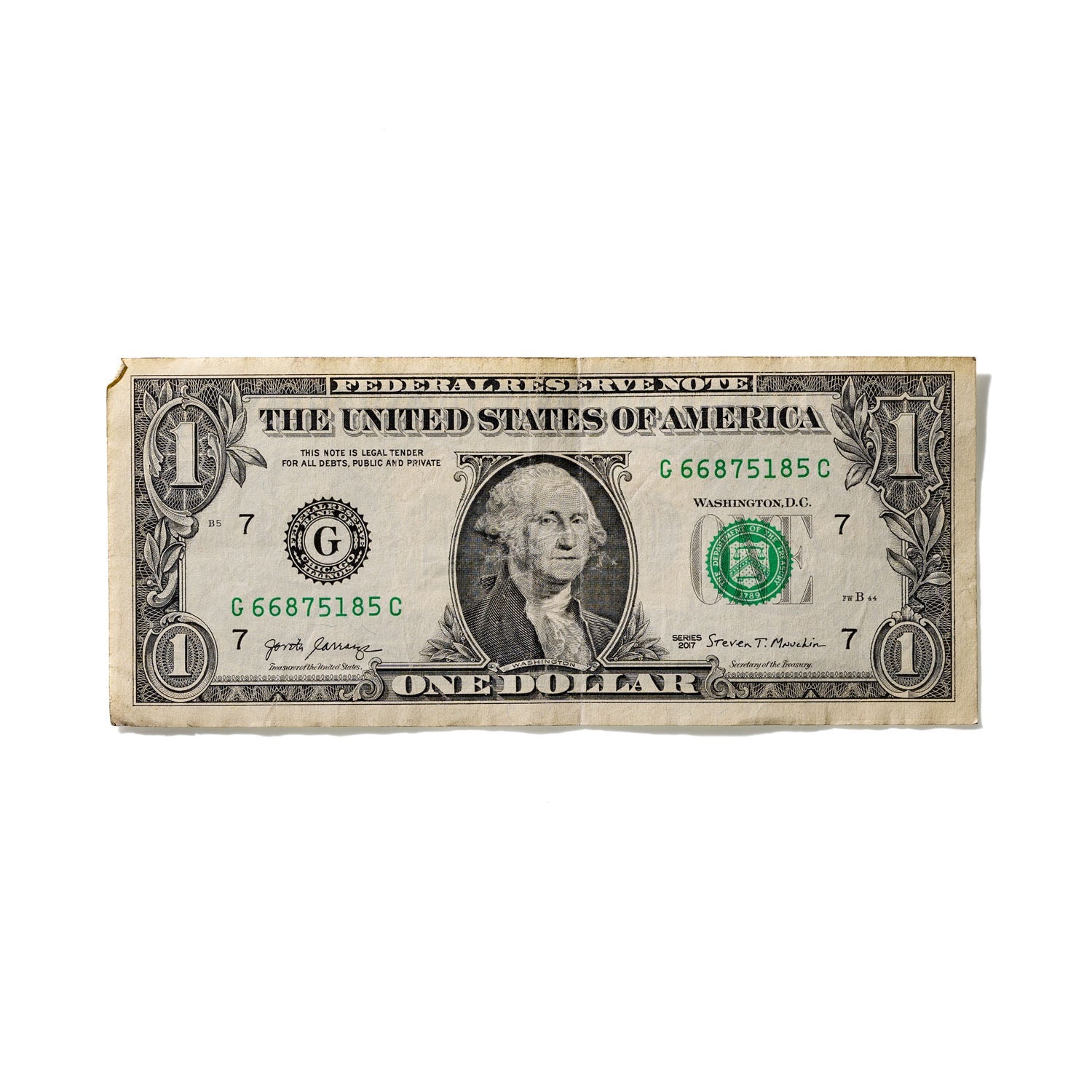 One-Dollar Bill No. 293