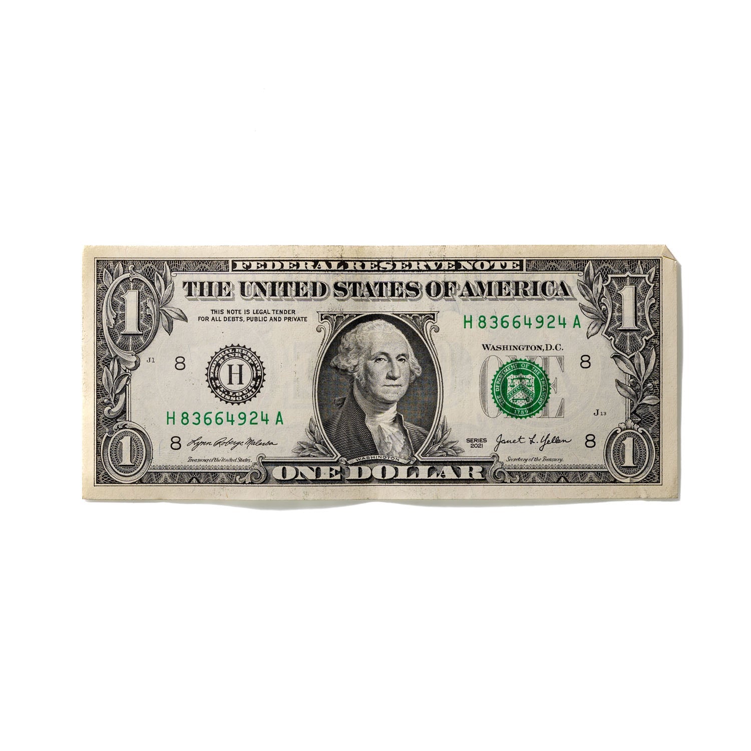 One-Dollar Bill No. 301