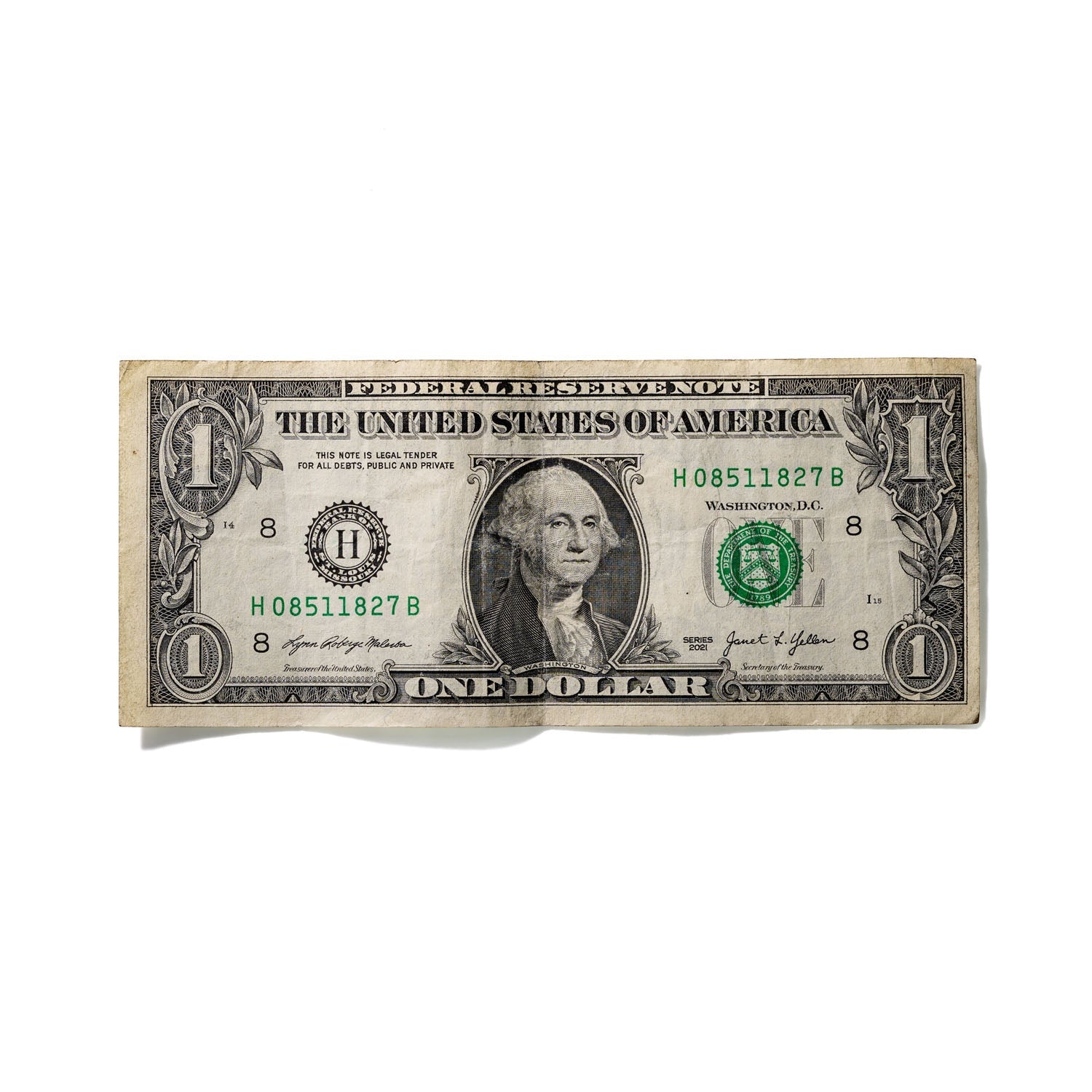 One-Dollar Bill No. 302