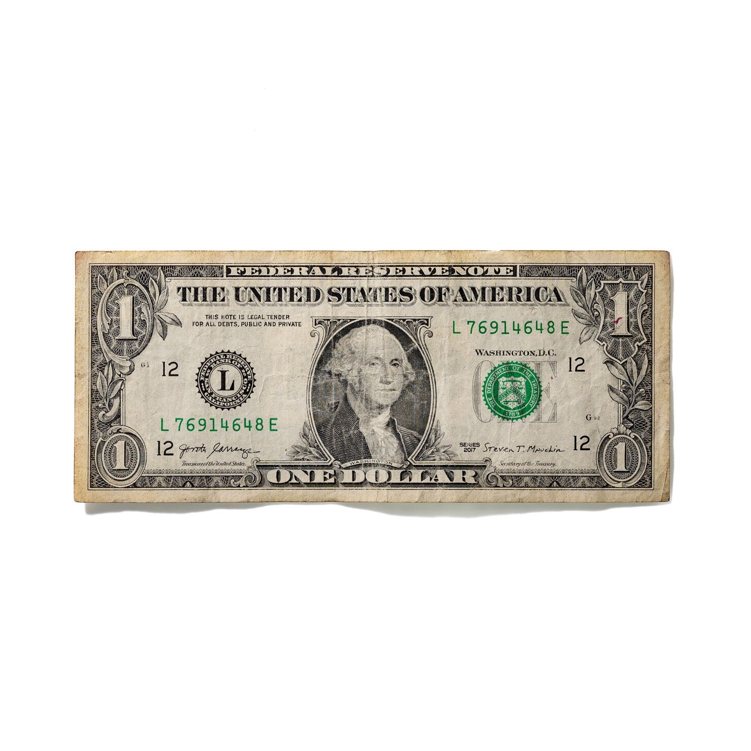 One-Dollar Bill No. 305