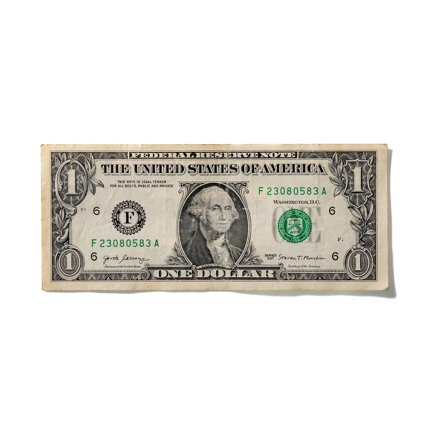 One-Dollar Bill No. 306