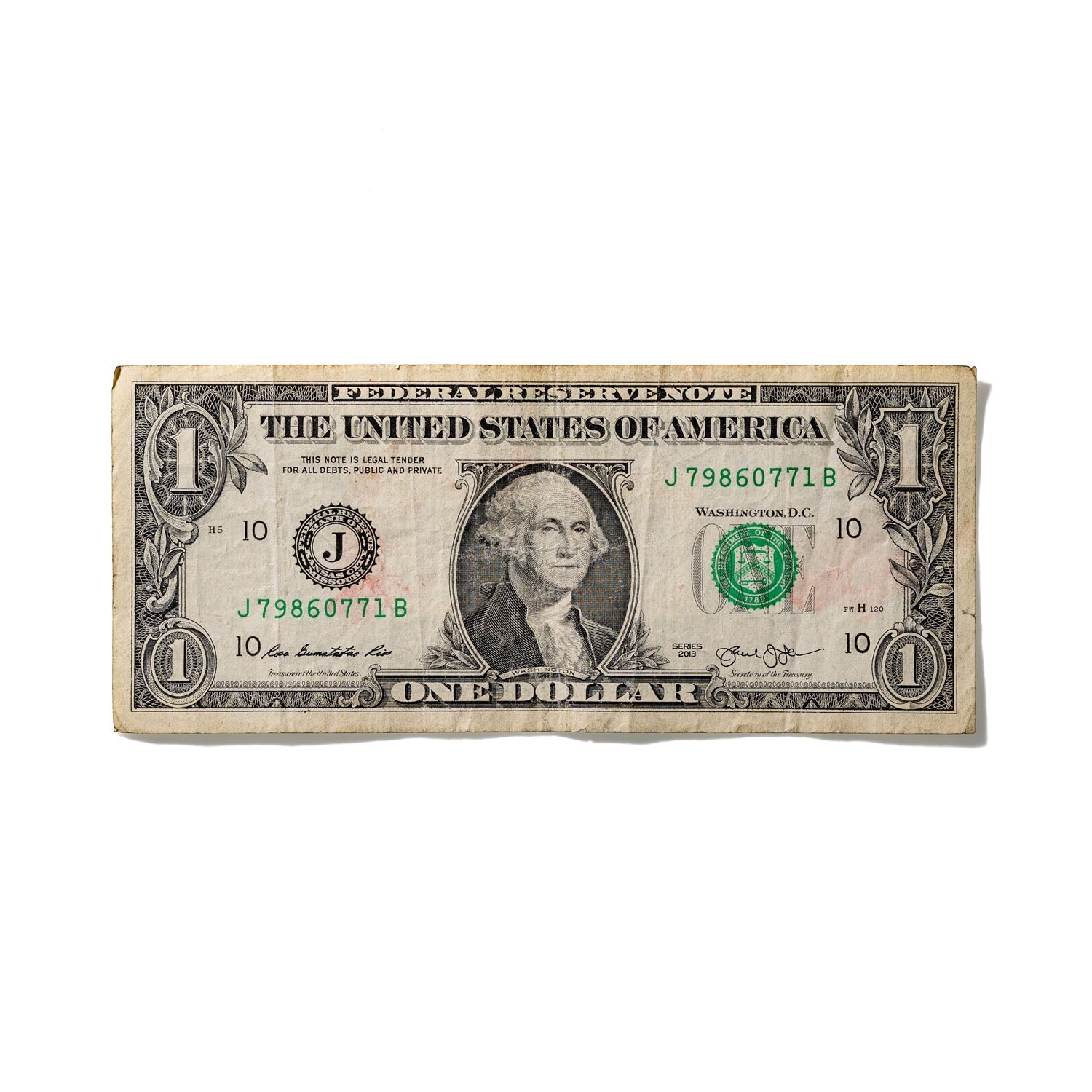 One-Dollar Bill No. 315