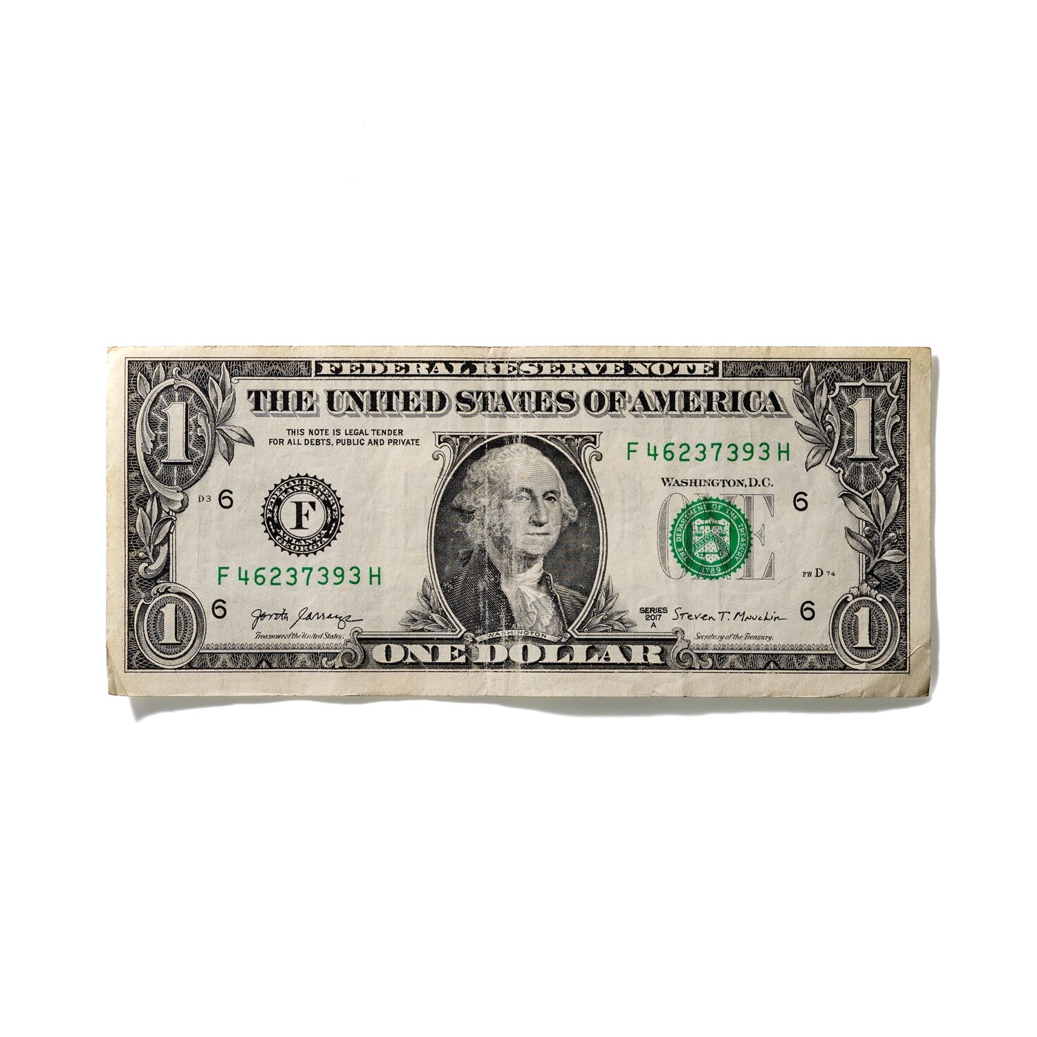 One-Dollar Bill No. 318