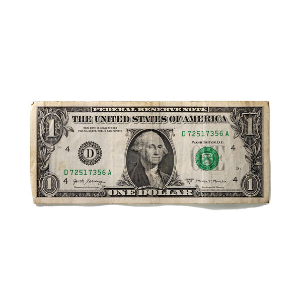 One-Dollar Bill No. 325