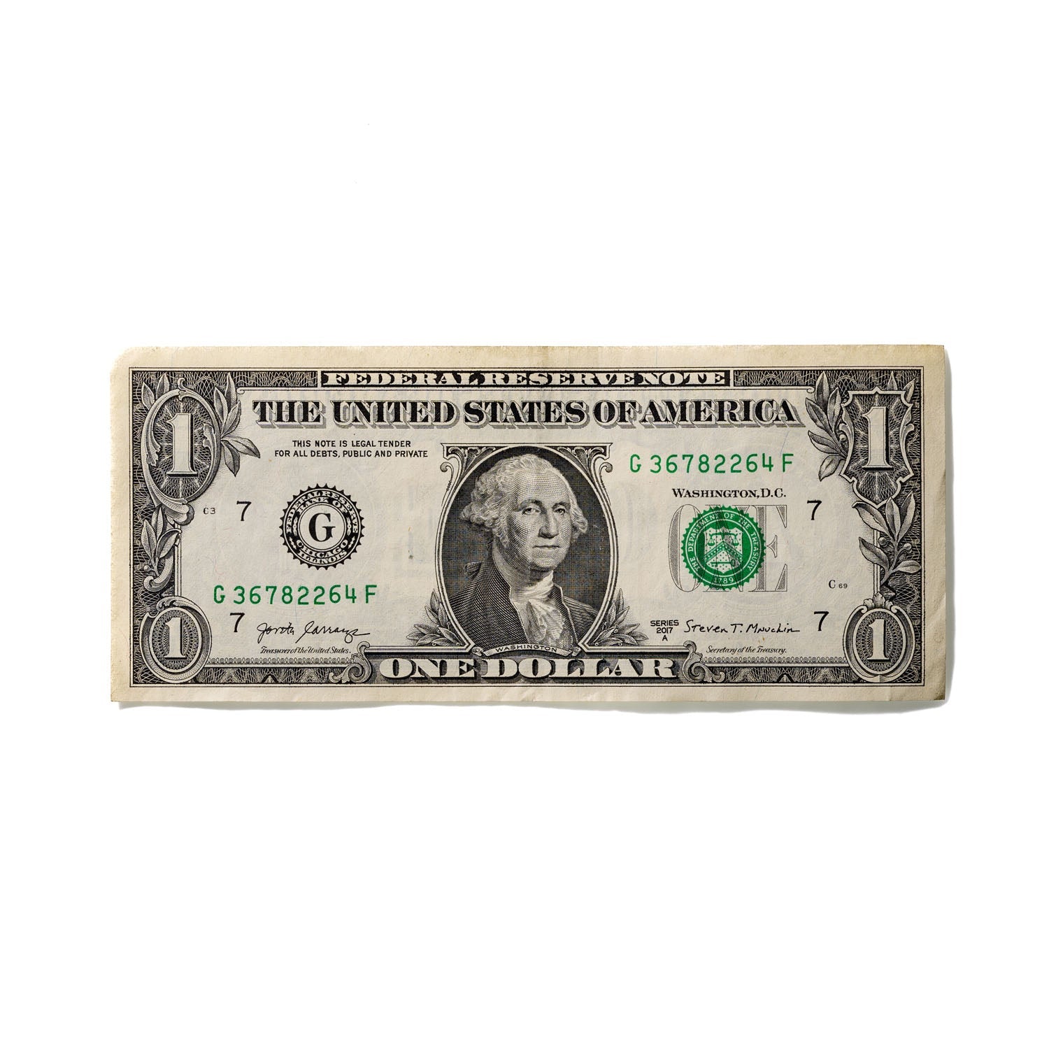 One-Dollar Bill No. 326