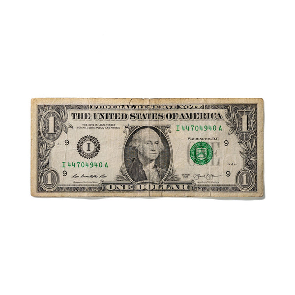 One-Dollar Bill No. 332