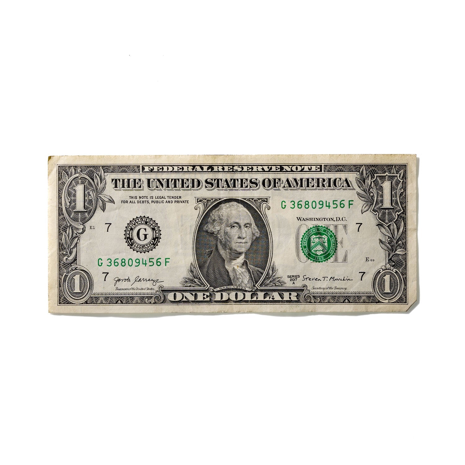 One-Dollar Bill No. 337