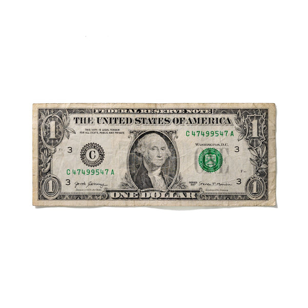 One-Dollar Bill No. 345