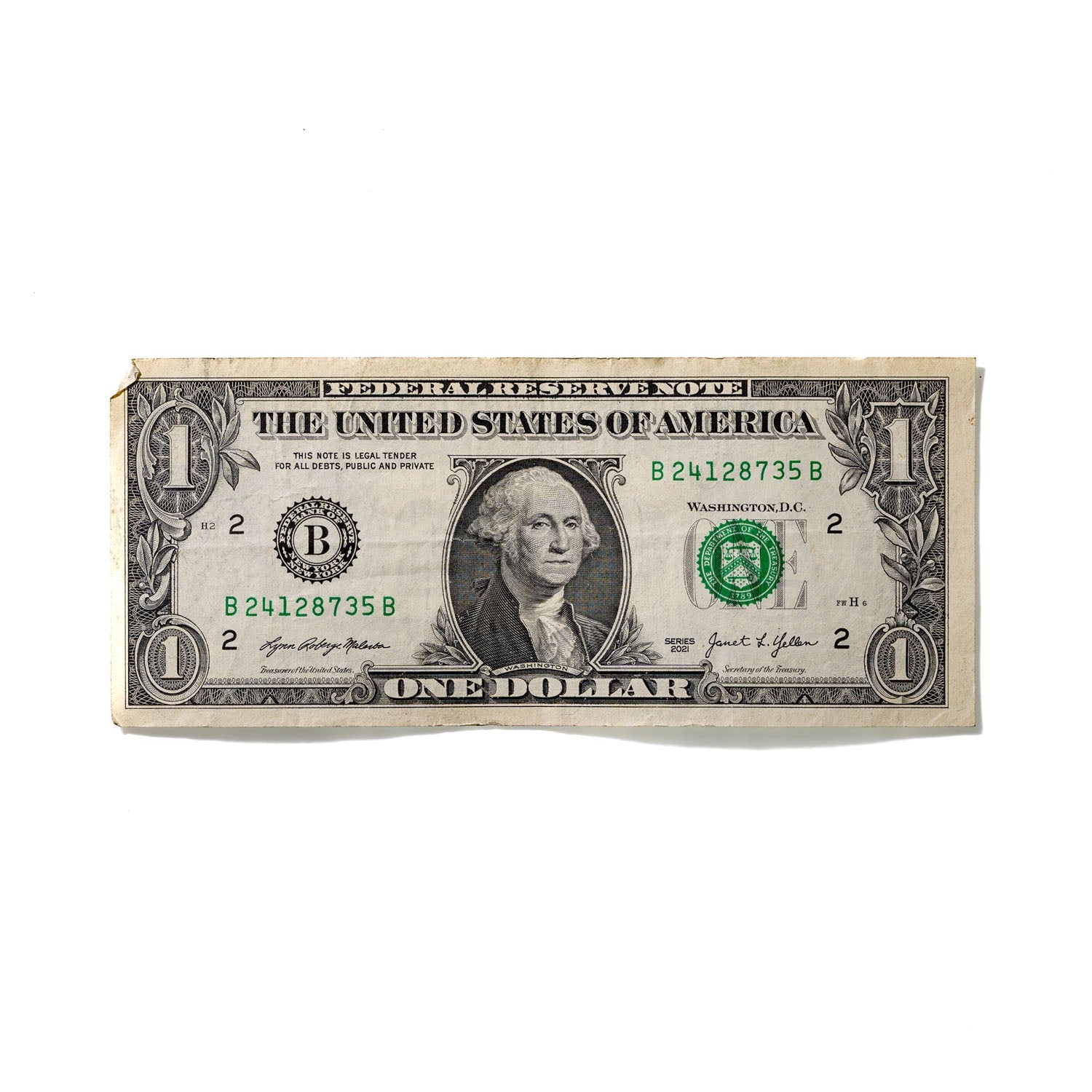 One-Dollar Bill No. 351