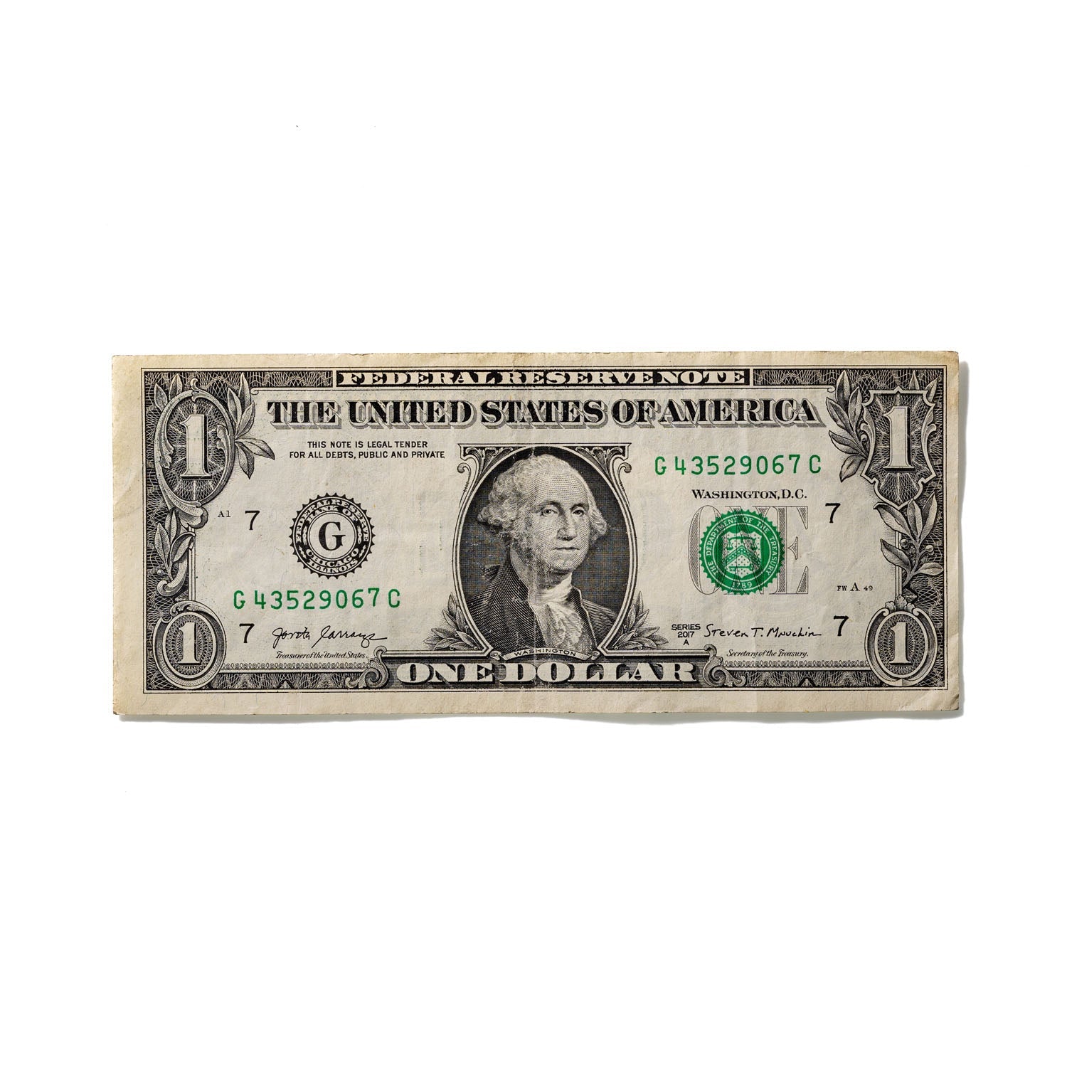 One-Dollar Bill No. 356