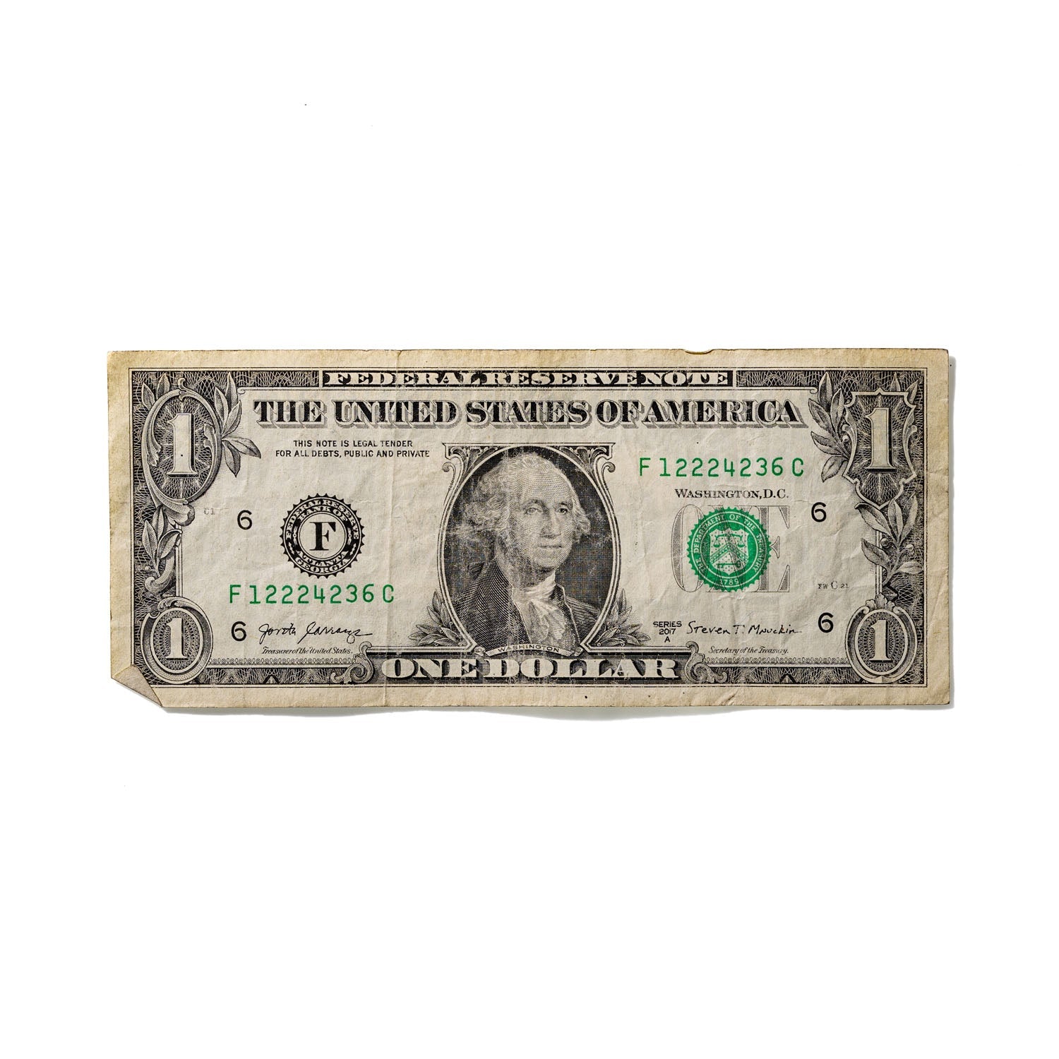 One-Dollar Bill No. 357