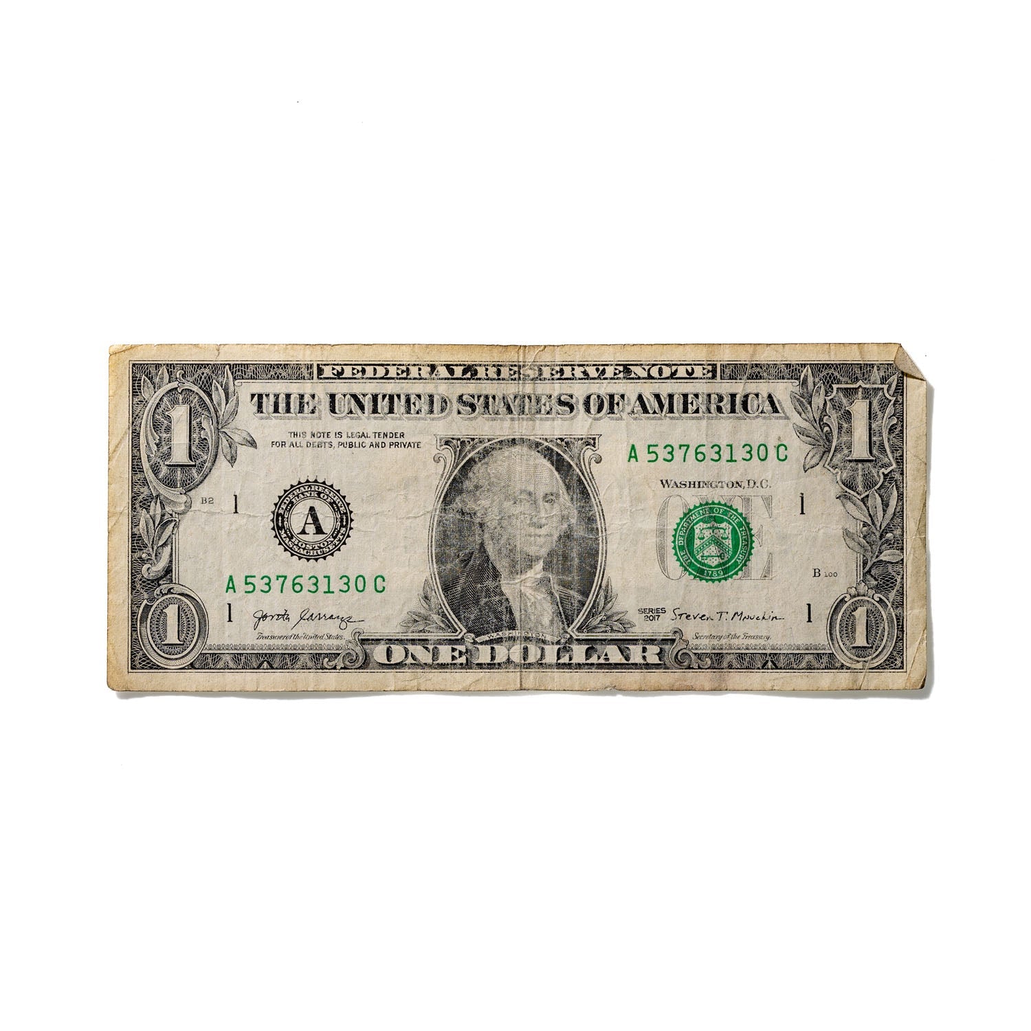 One-Dollar Bill No. 360