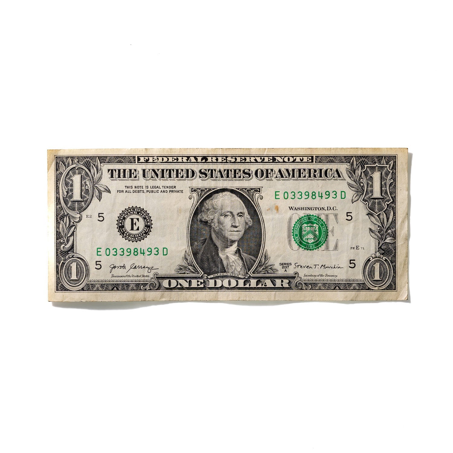 One-Dollar Bill No. 364