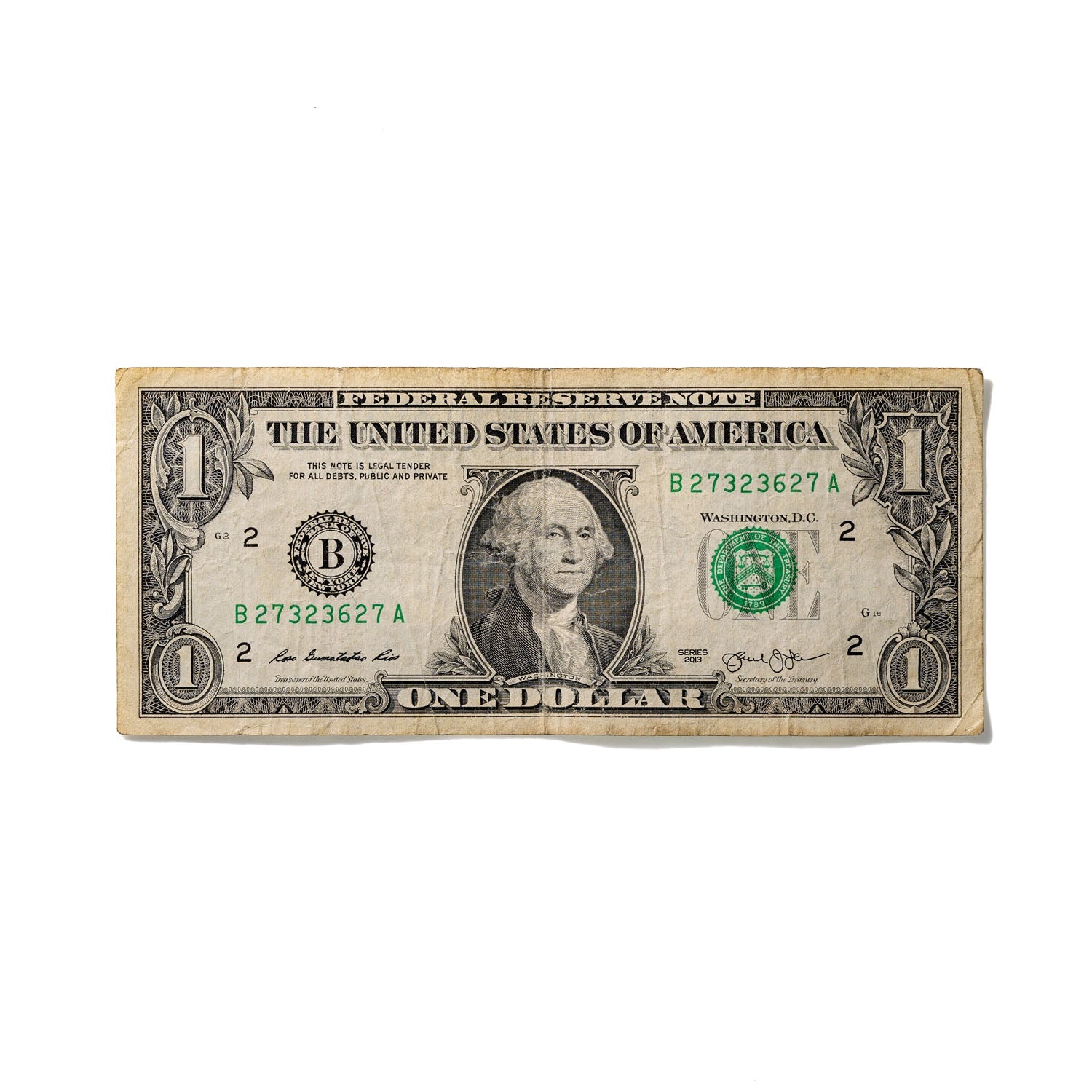 One-Dollar Bill No. 365